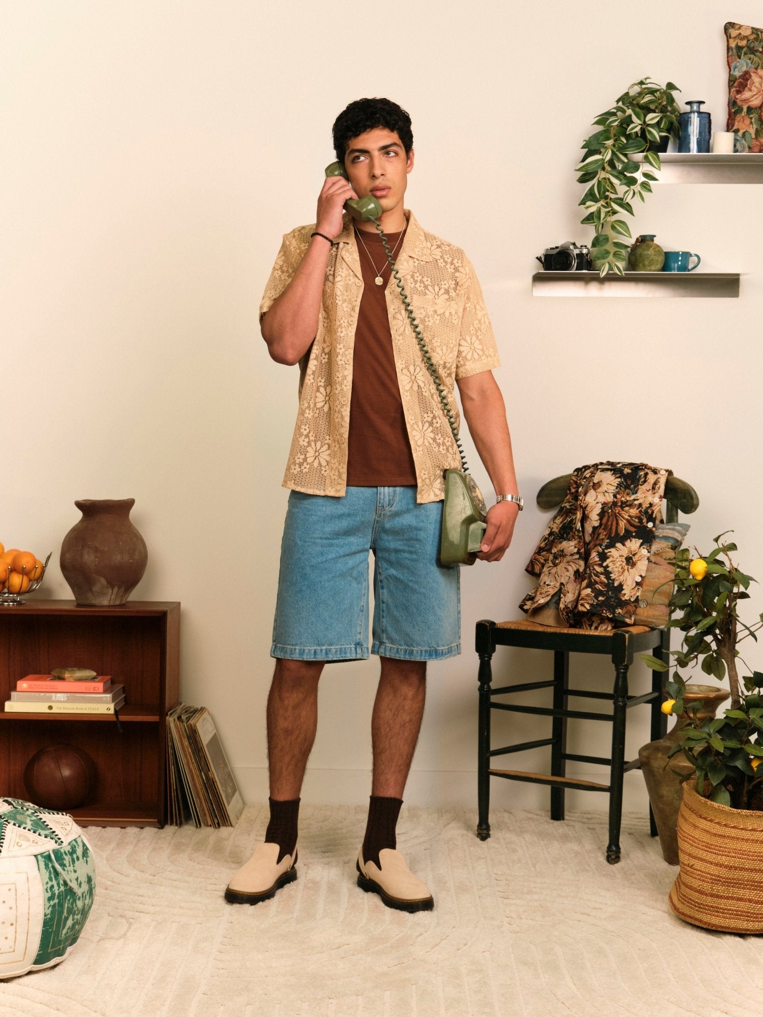 Bermuda Denim Shorts