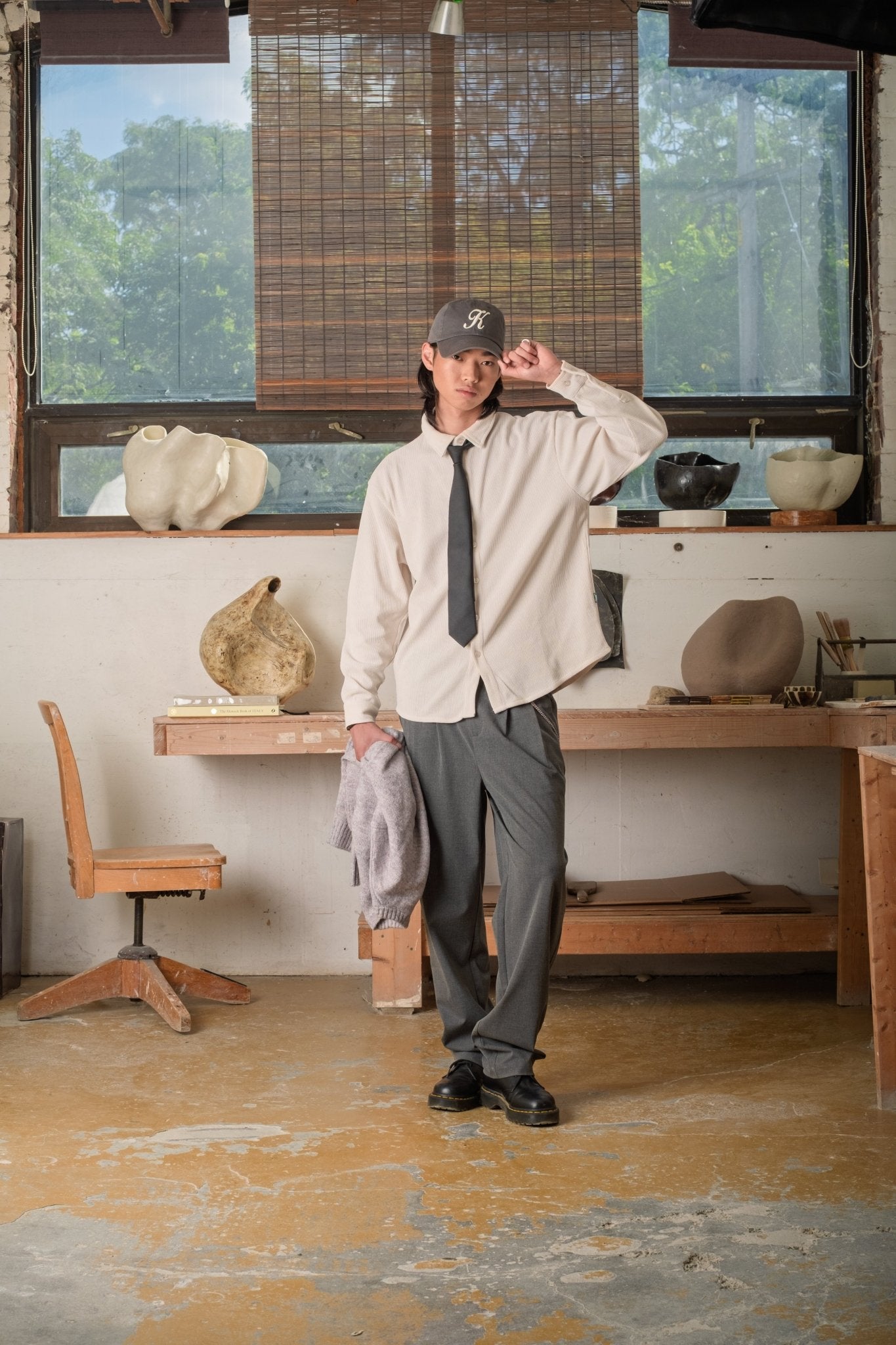 Double Pleat Pant