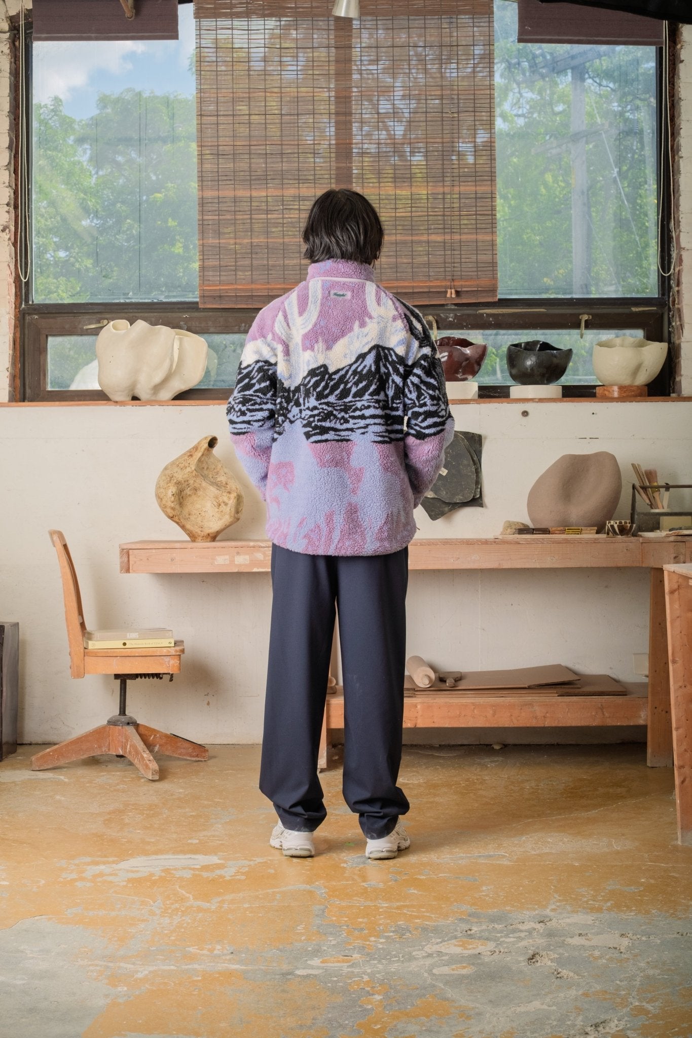 Printed Sherpa Fleece