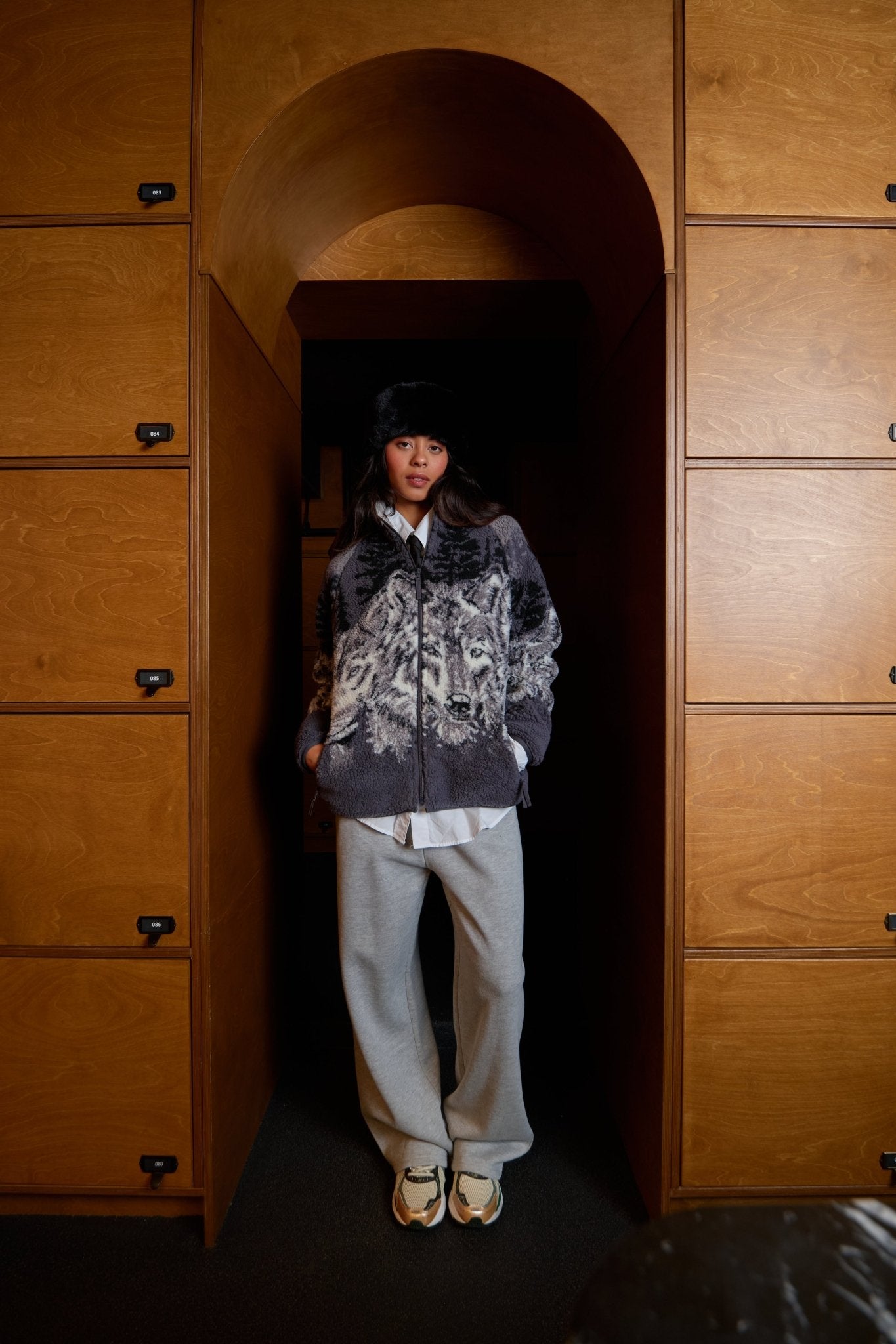 Printed Sherpa Fleece