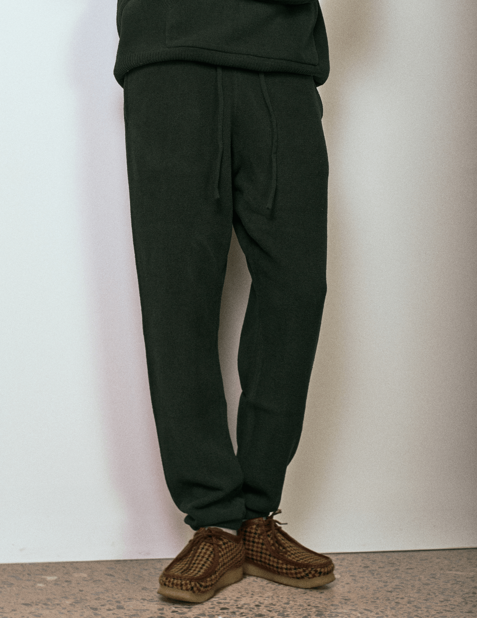 Textured Knit Sweatpant