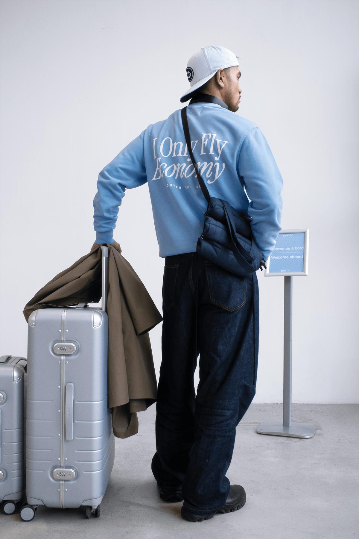 ‘I Only Fly Economy’ Cabin Crewneck