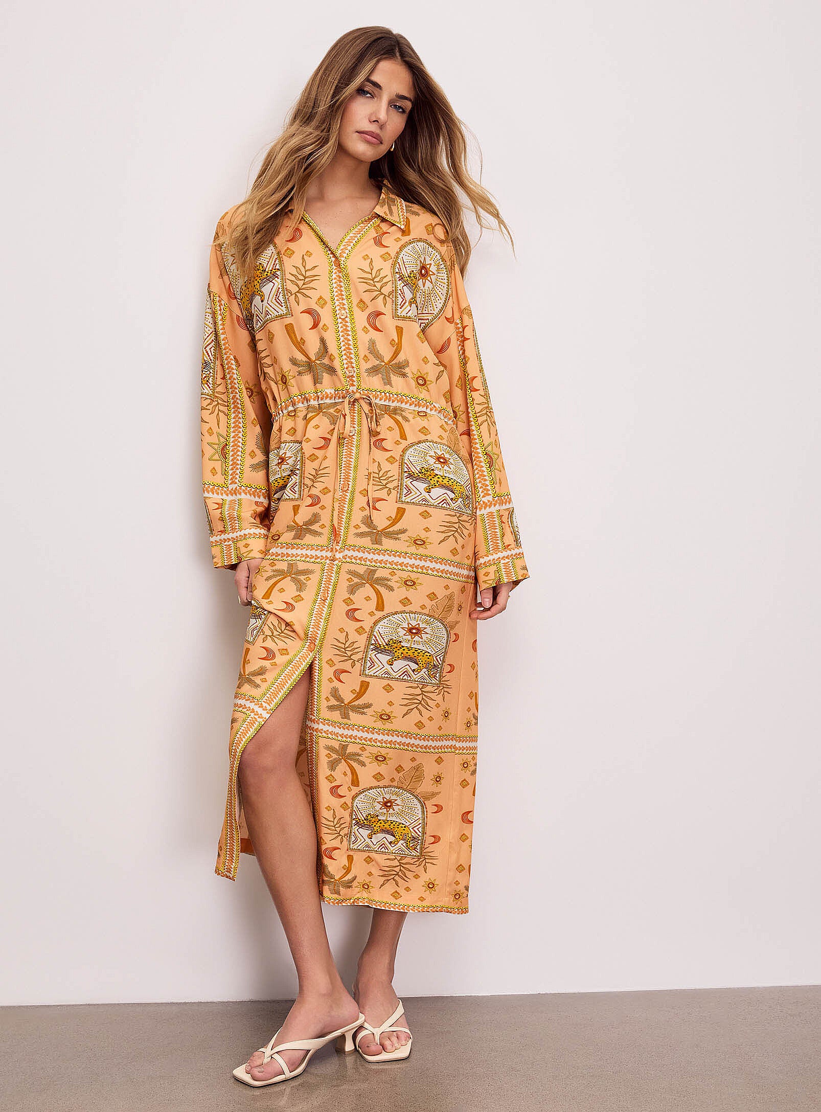 Robe chemise Amira Jaguar