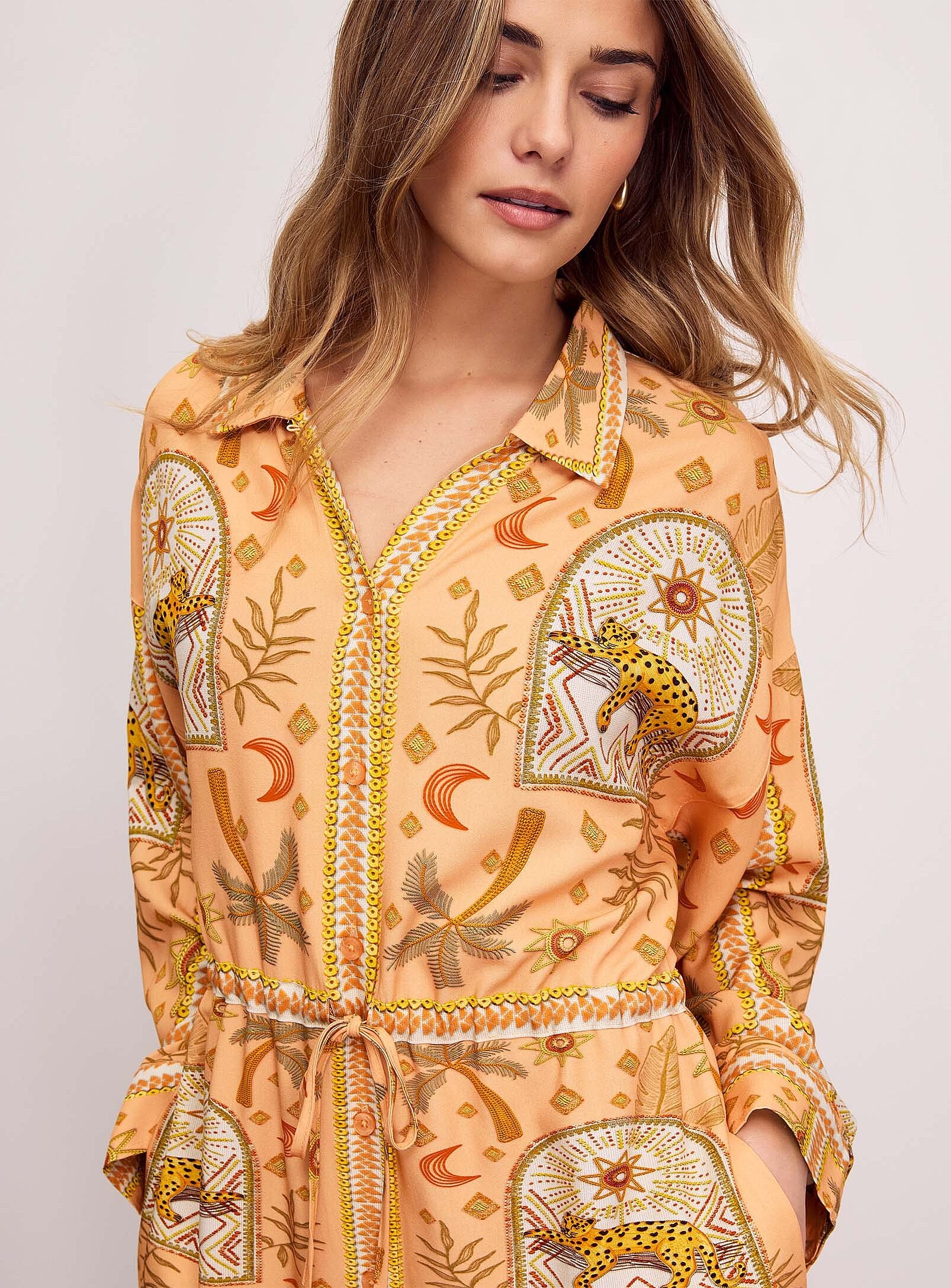 Robe chemise Amira Jaguar