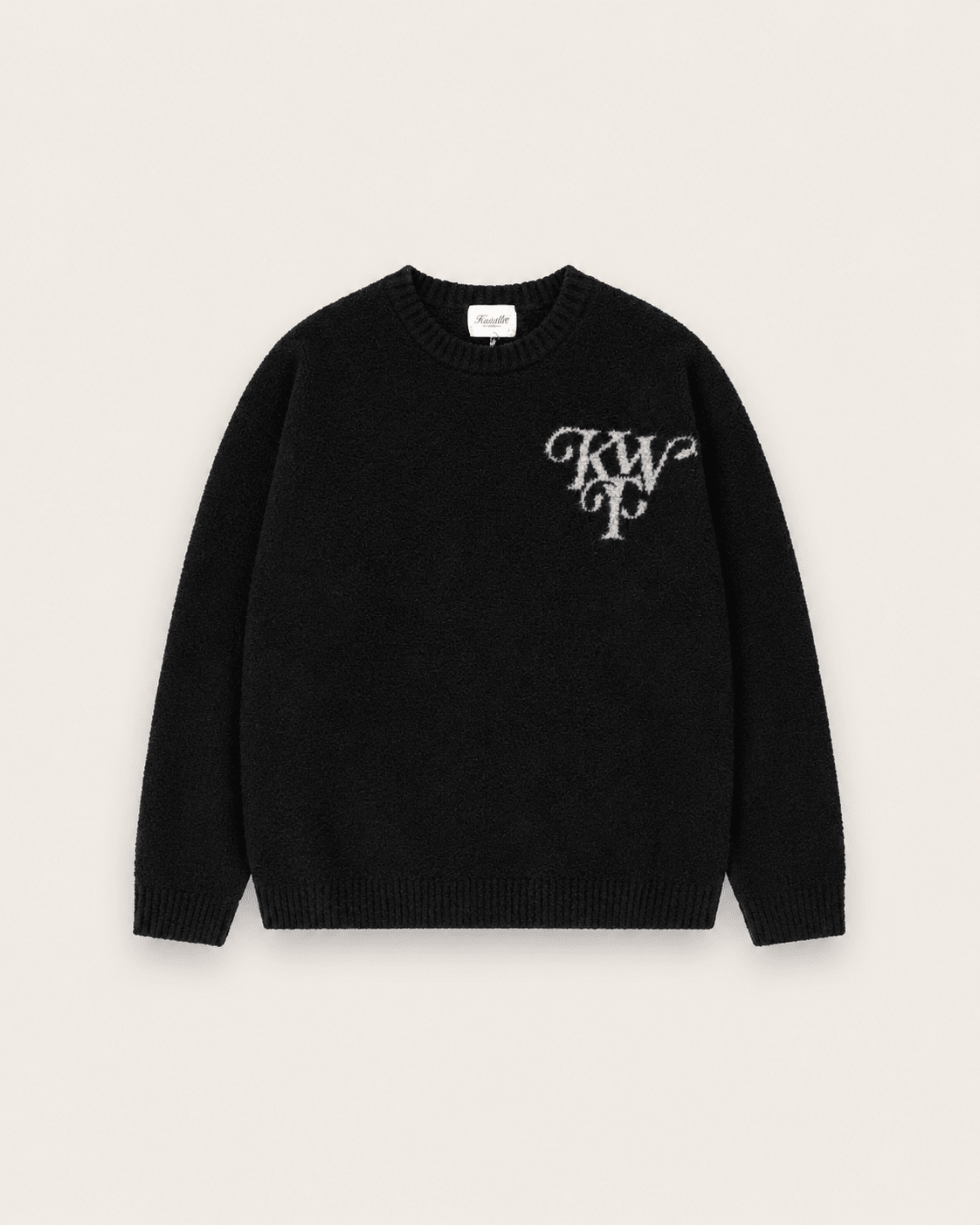 Monogram Knit Crew