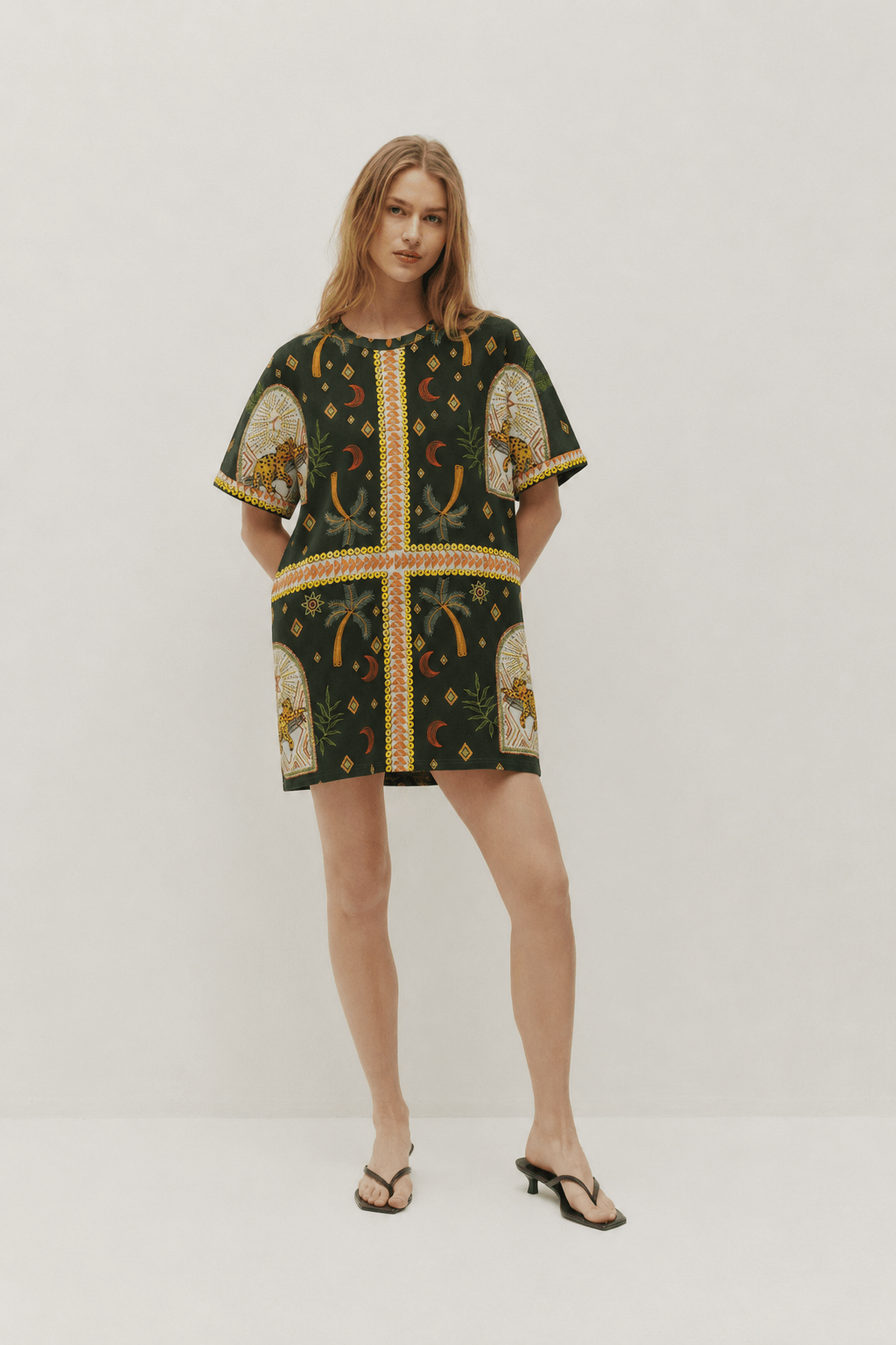 Printed Tee Dress