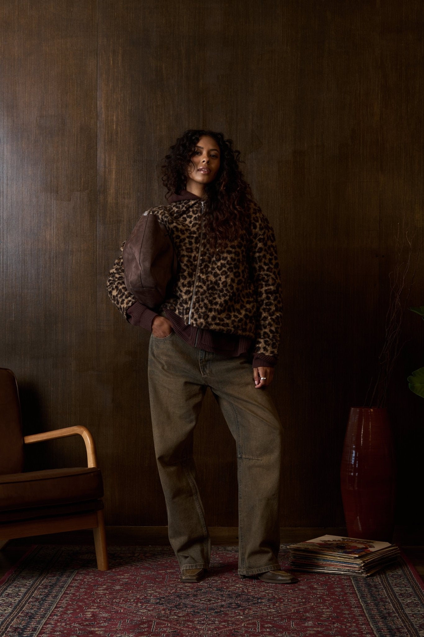 Manon Leopard Shacket