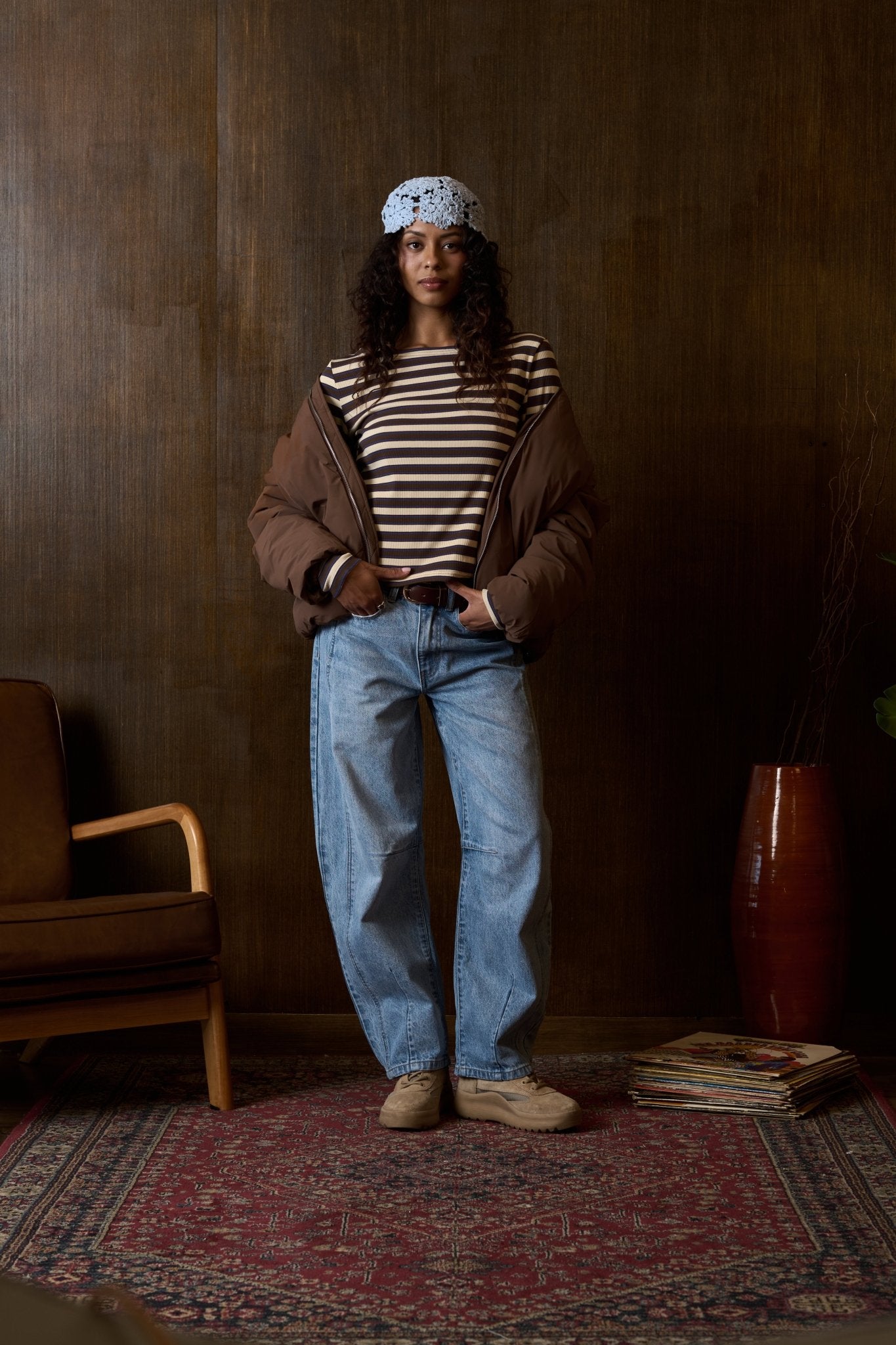 Amira Stripe Long-Sleeve