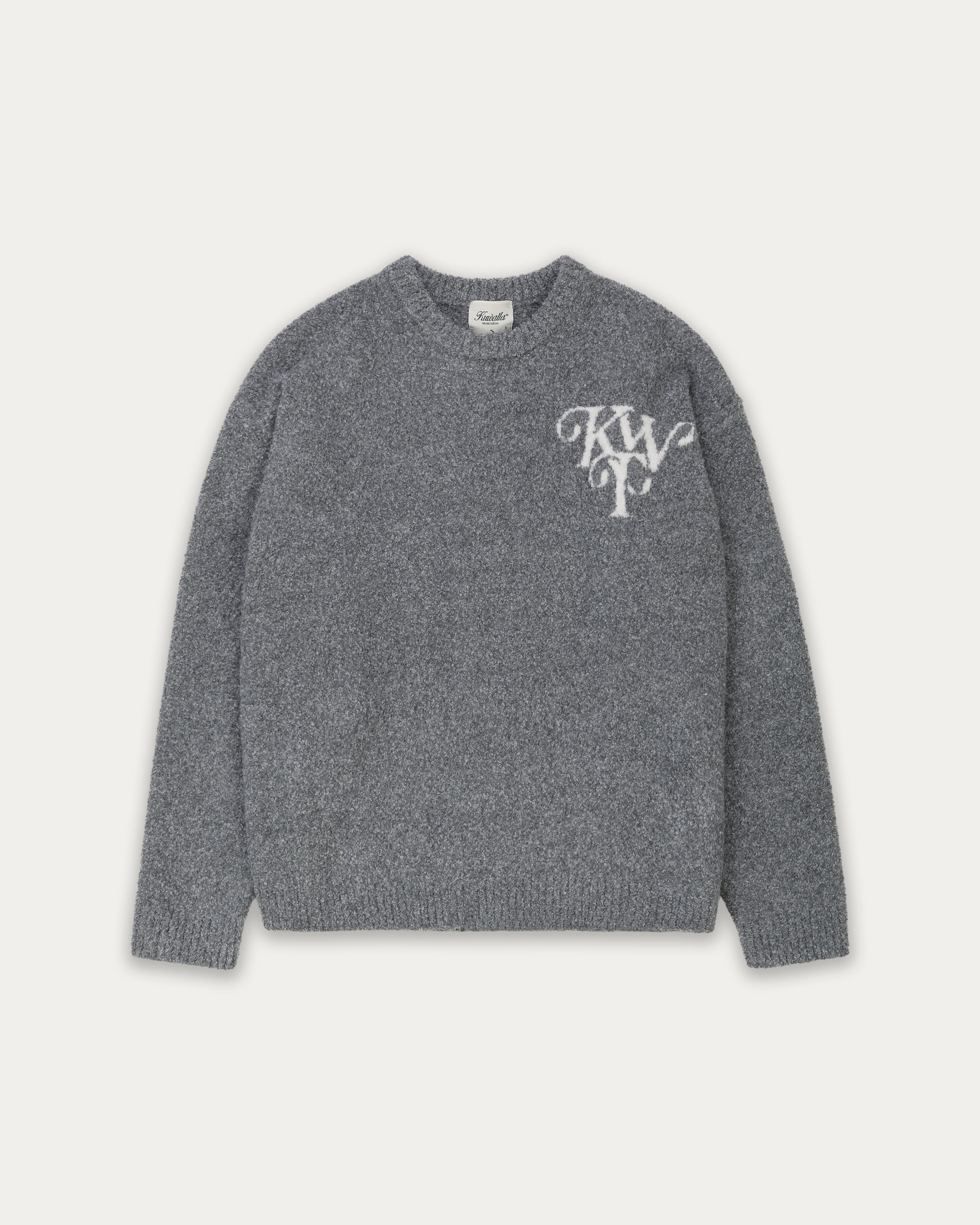 Monogram Knit Crew