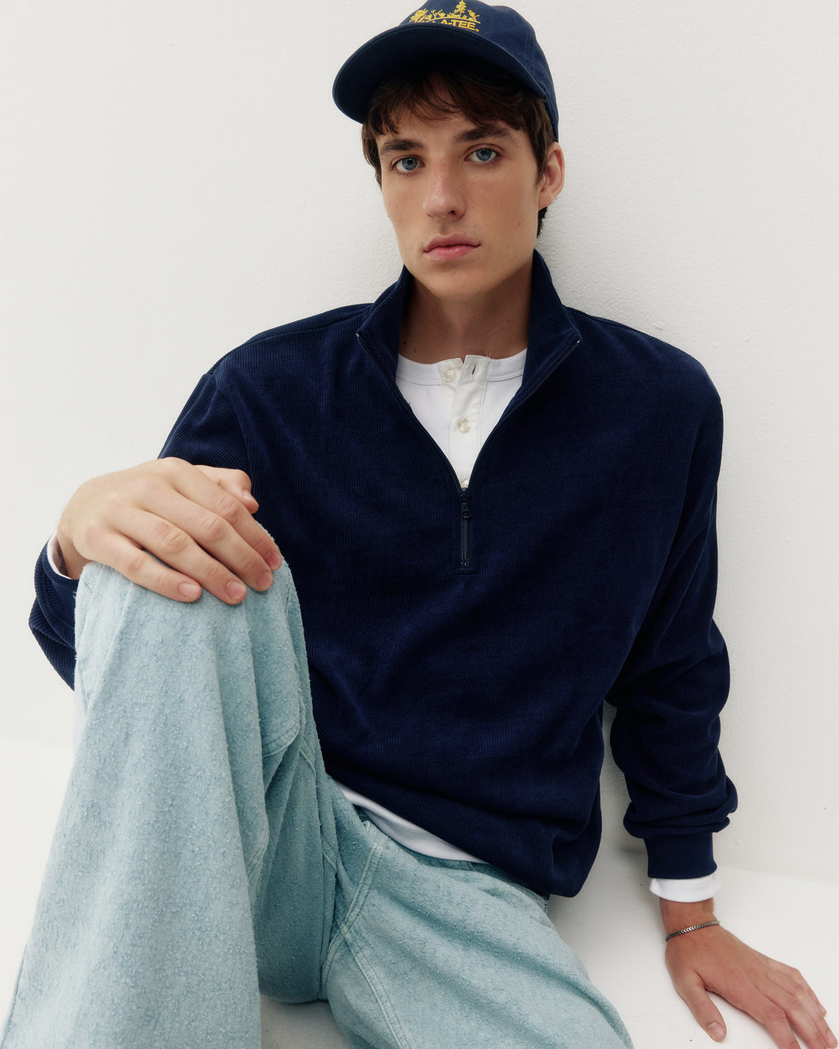 Chenille 1/4 ZIp