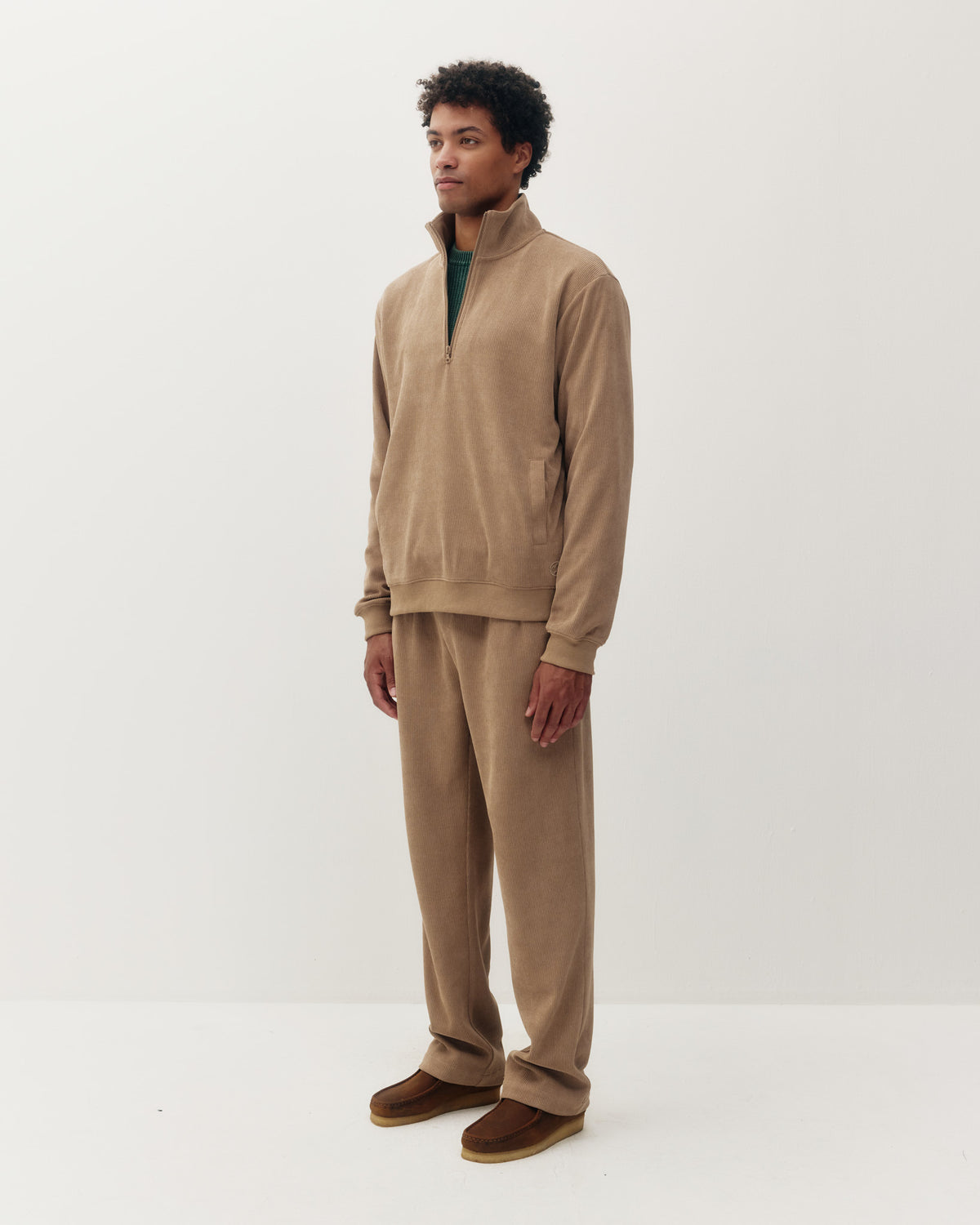 Chenille 1/4 ZIp