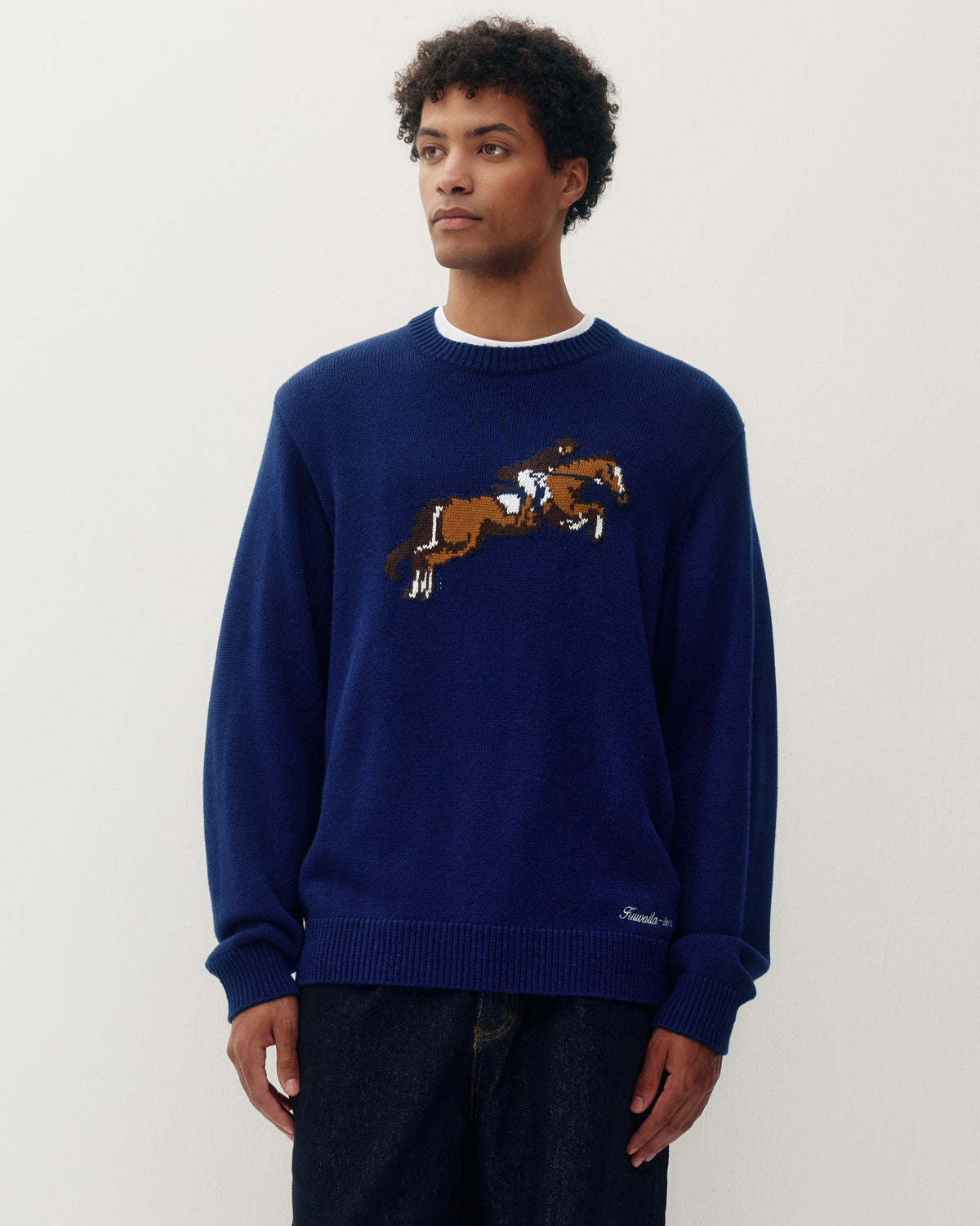 Equestrian Knit Crew