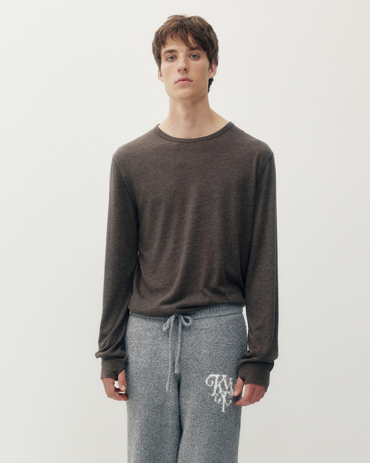 Heathered Thermal LS