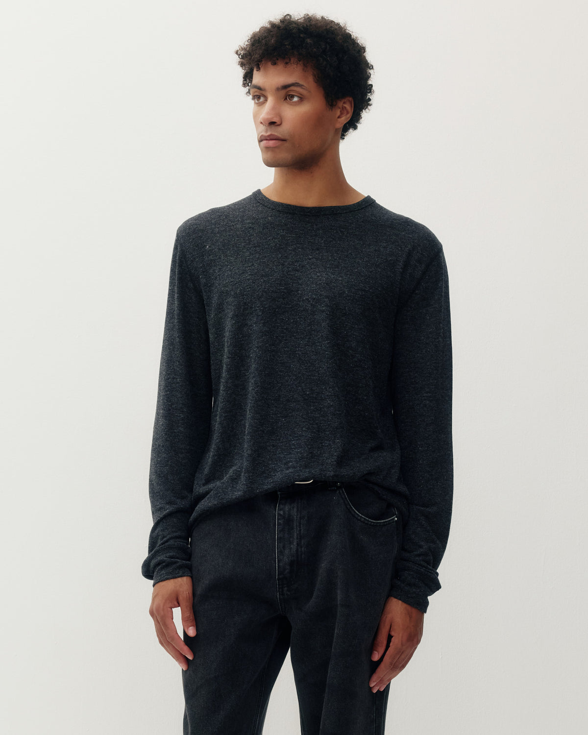Heathered Thermal LS