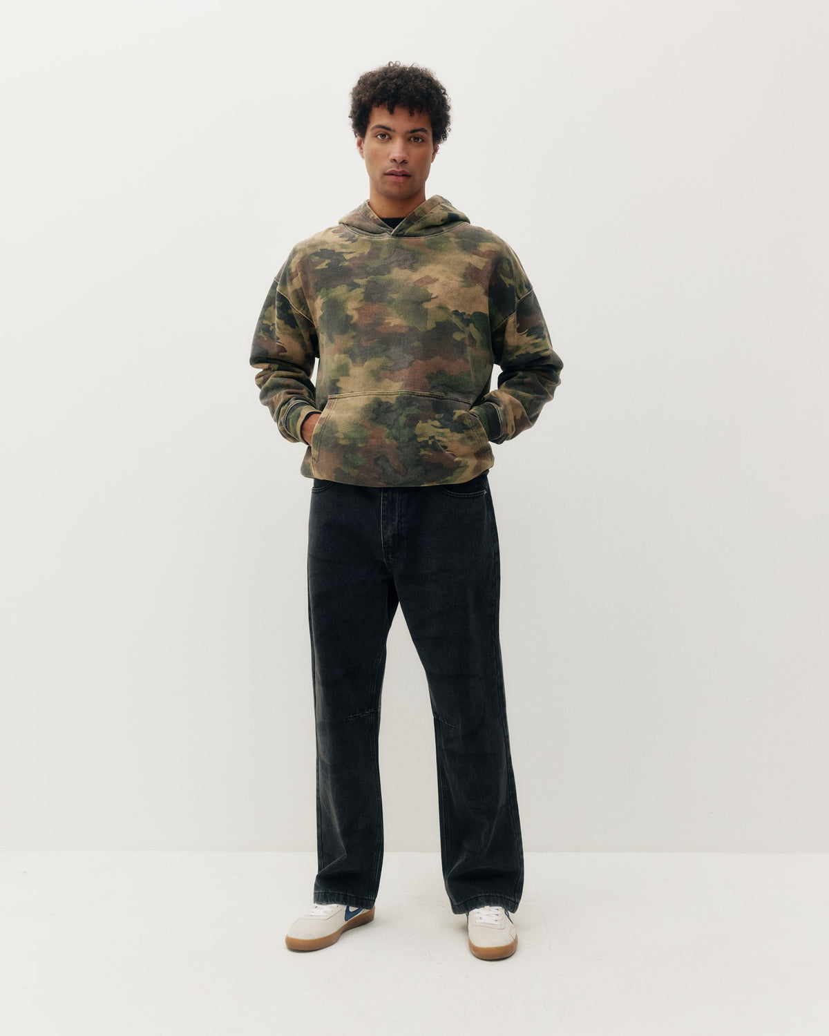 Vintage Camo Hoodie