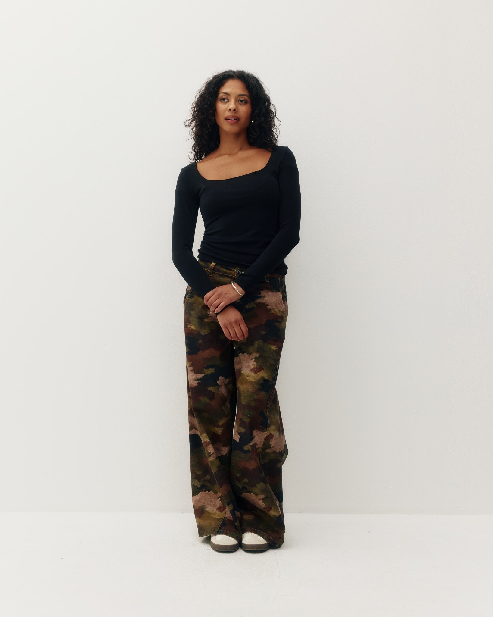 Maeve Lyocell Square Neck