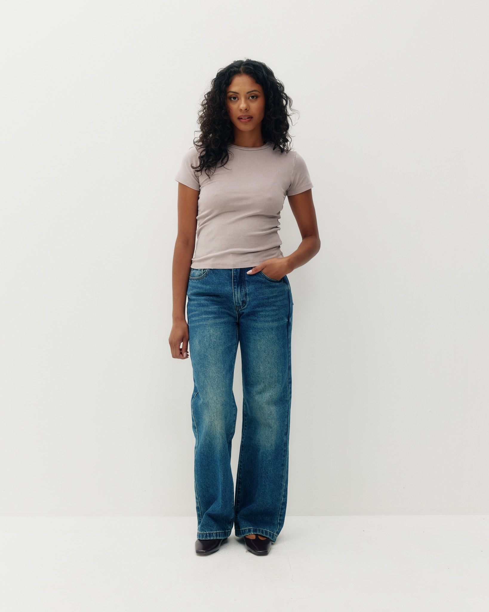 Micro Rib Tee