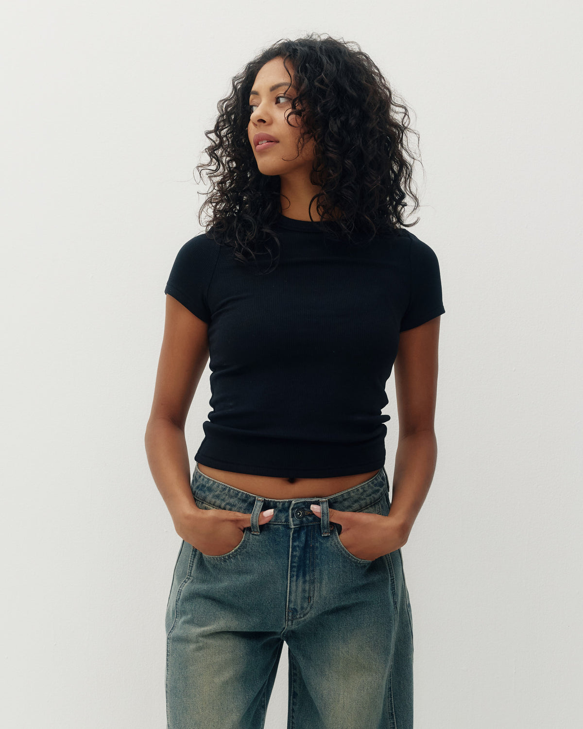 Plush Rib Tee