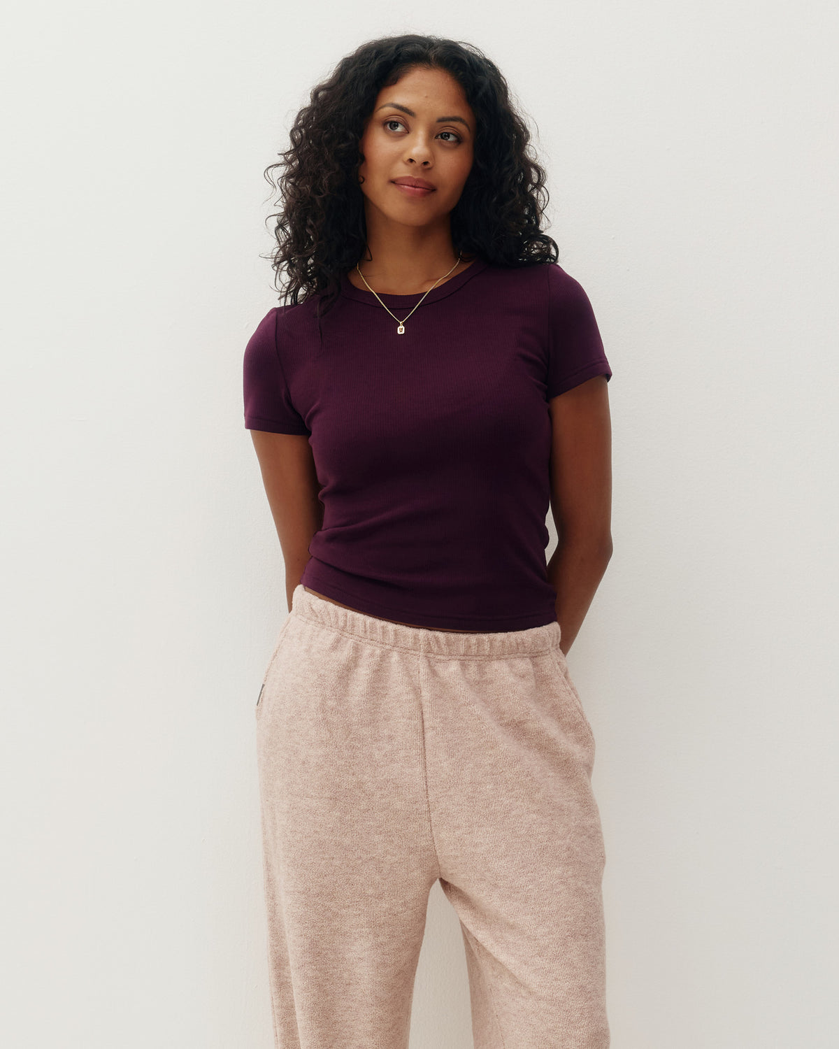 Plush Rib Tee