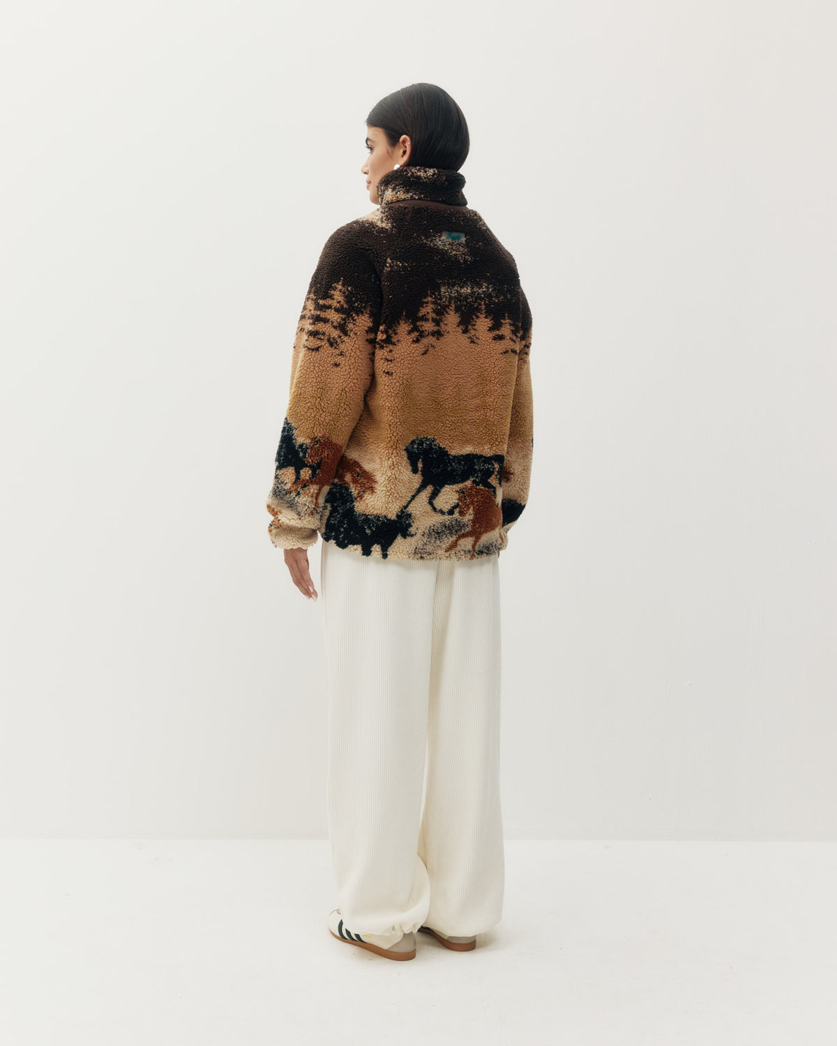 Printed Sherpa Fleece