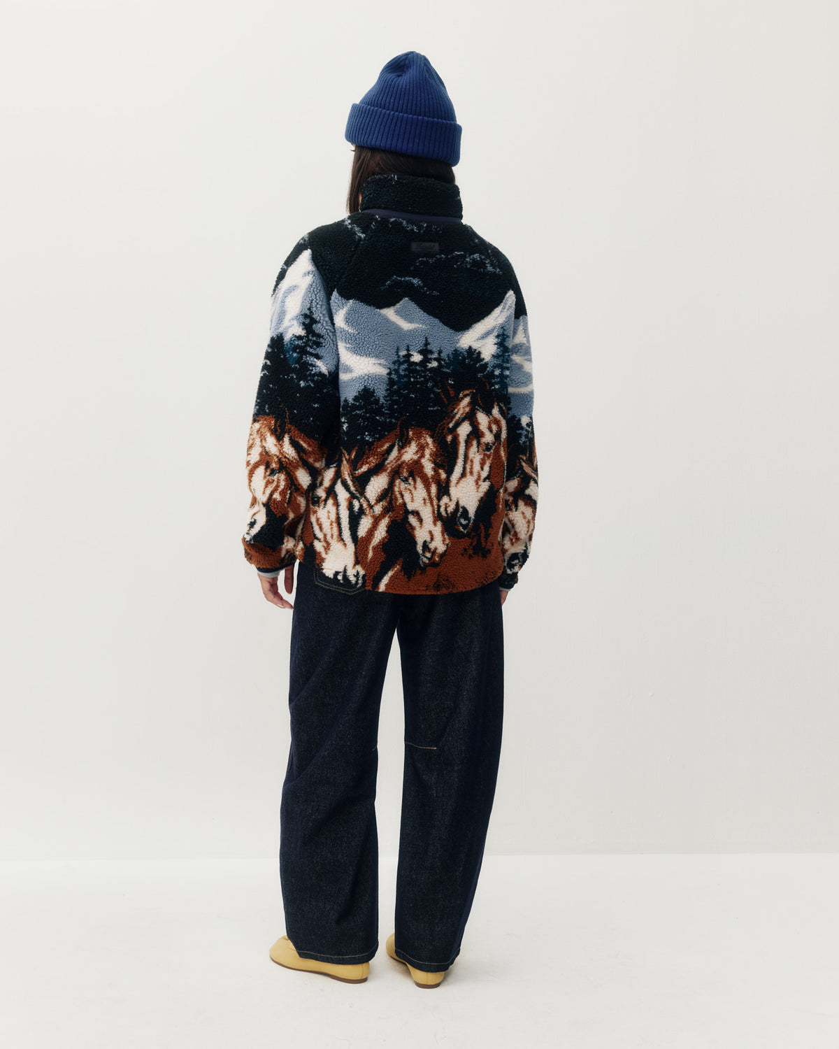 Printed Sherpa Fleece