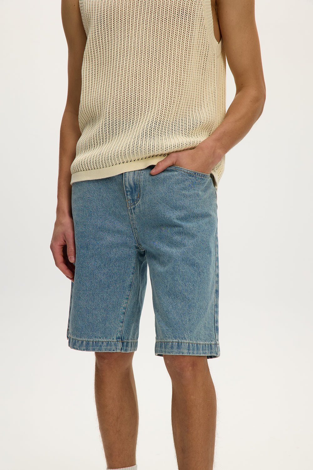 Bermuda Denim Shorts