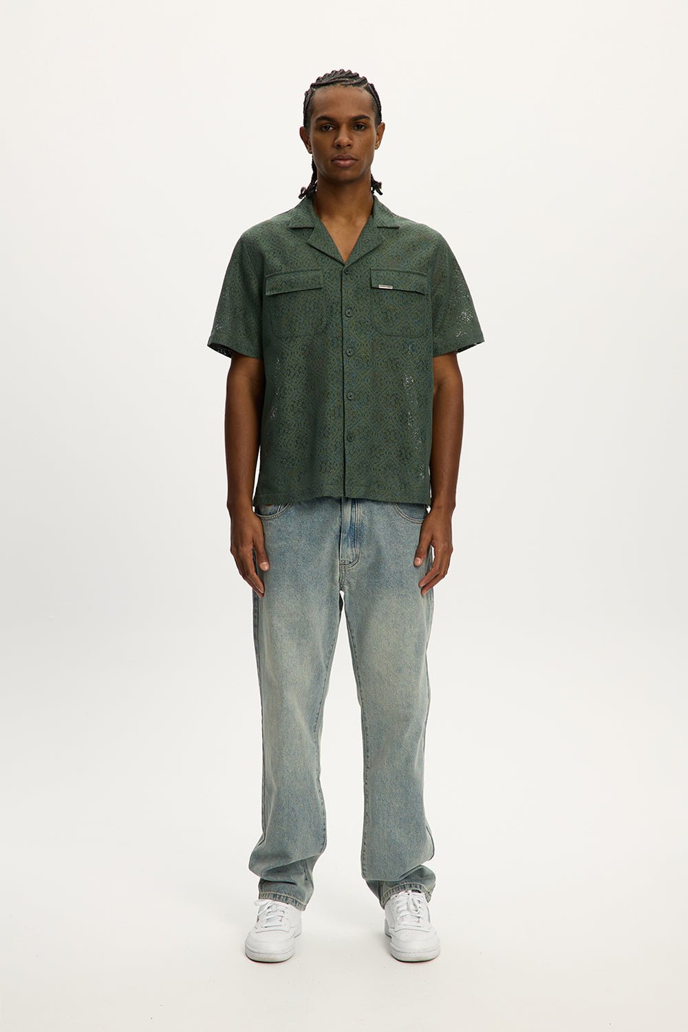 Chemise de yacht en dentelle