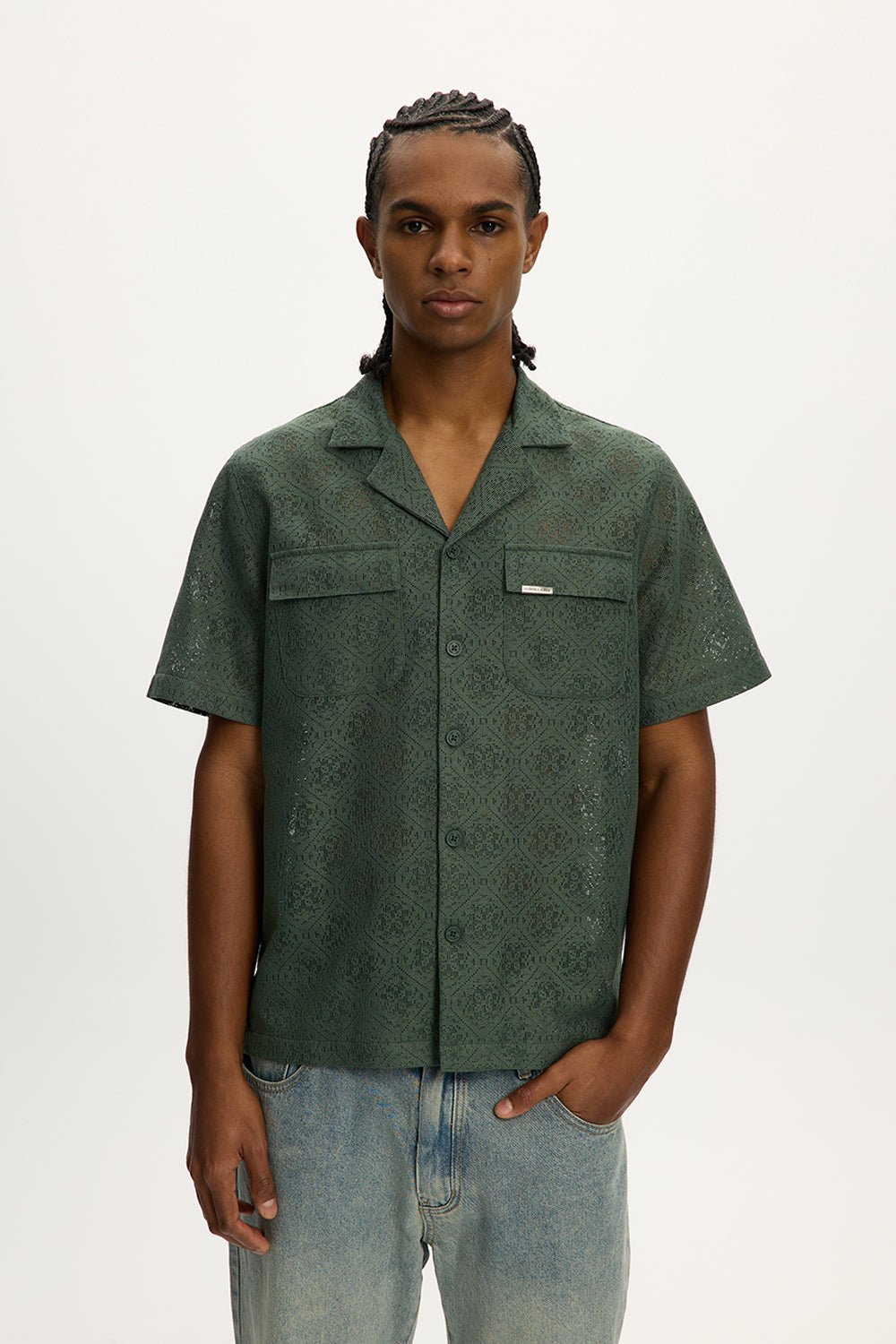 Chemise de yacht en dentelle