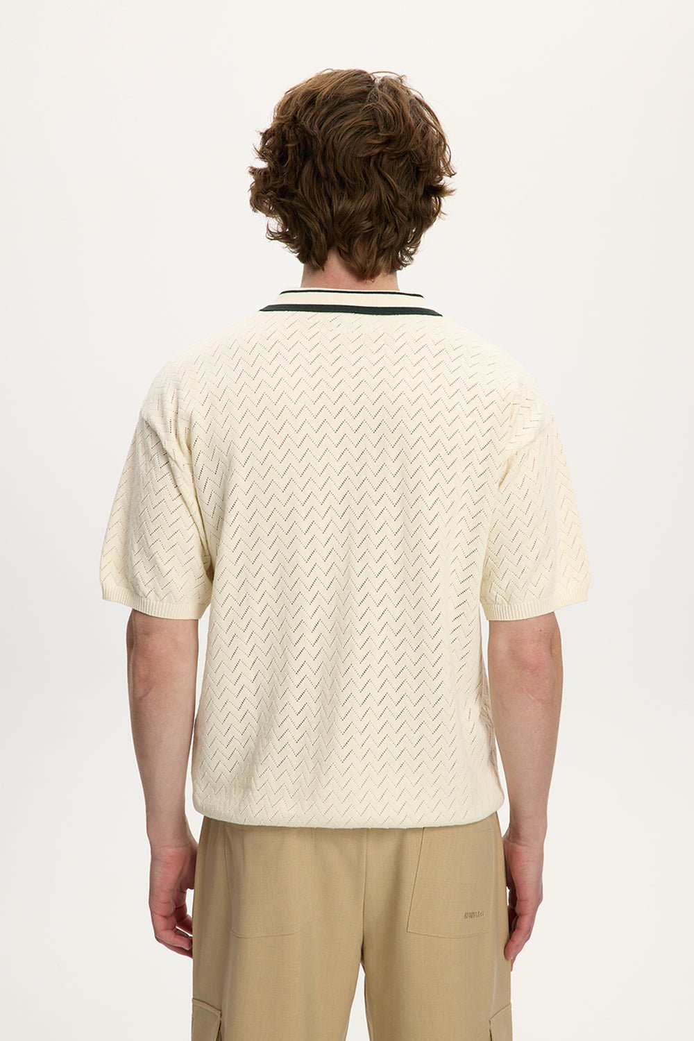 Knit Zip Polo Unisex