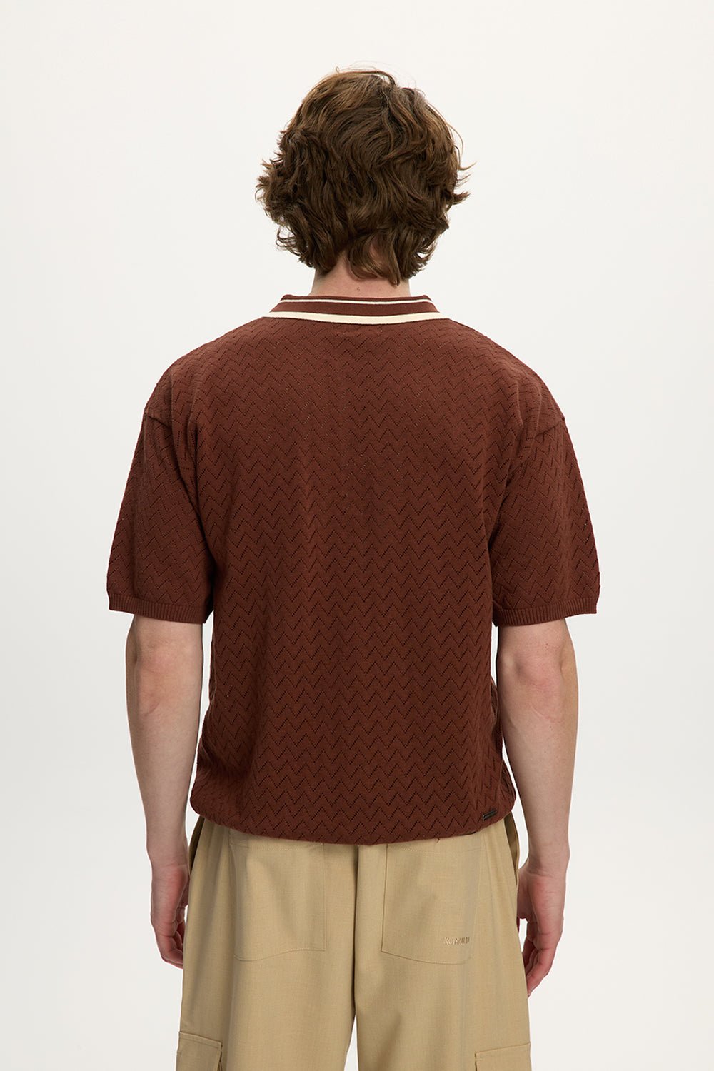 Knit Zip Polo Unisex