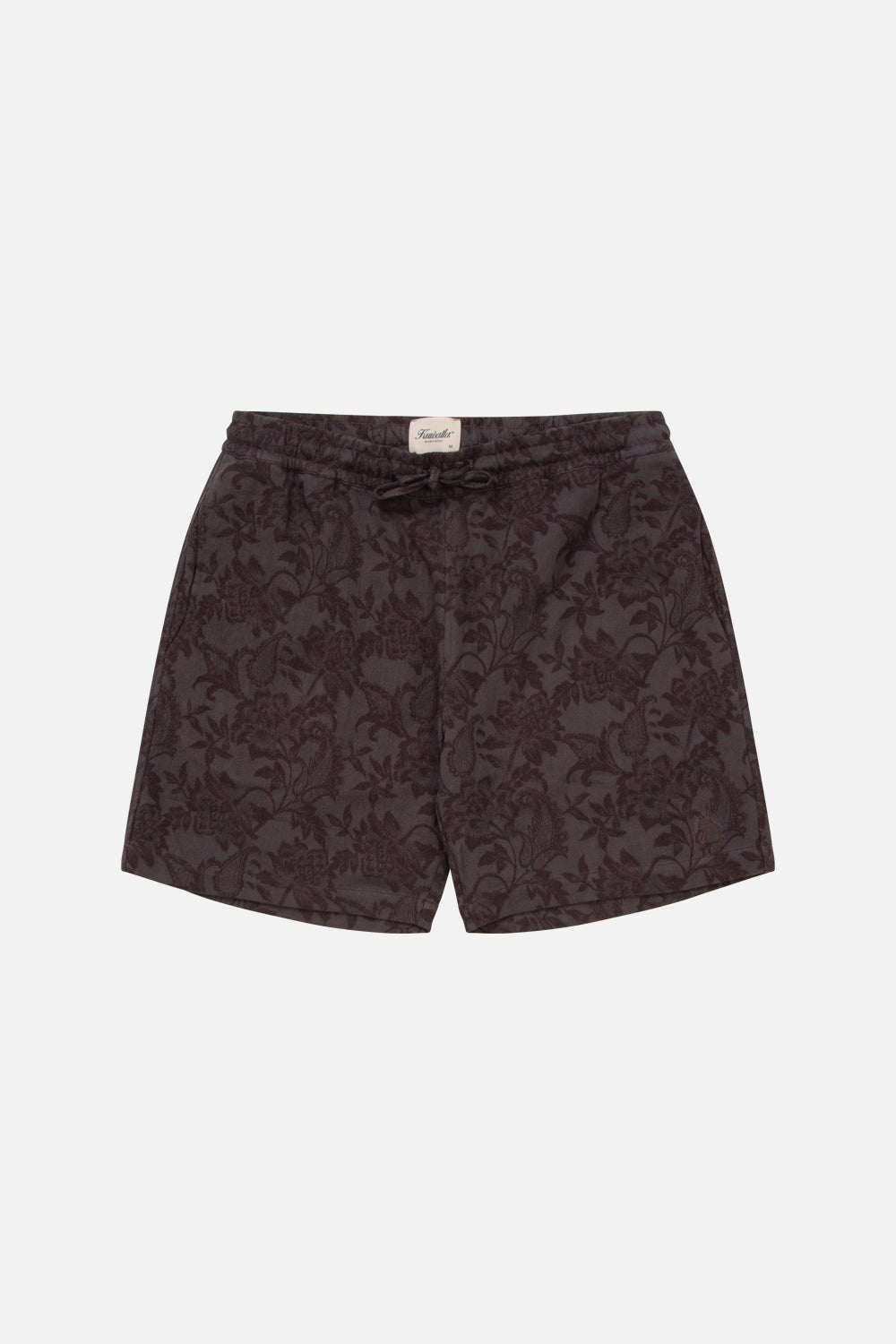 Jacquared Linen Short