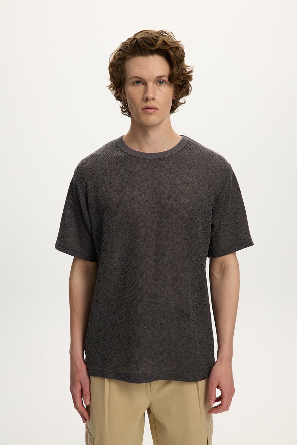 Crochet Jersey Tee