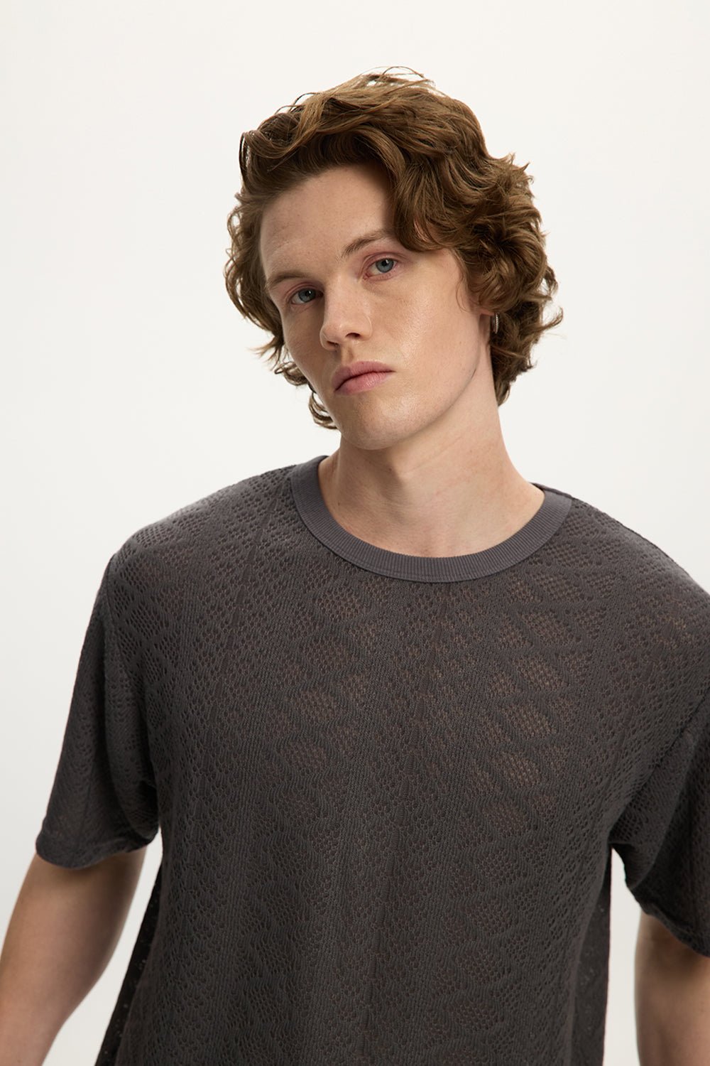 Crochet Jersey Tee