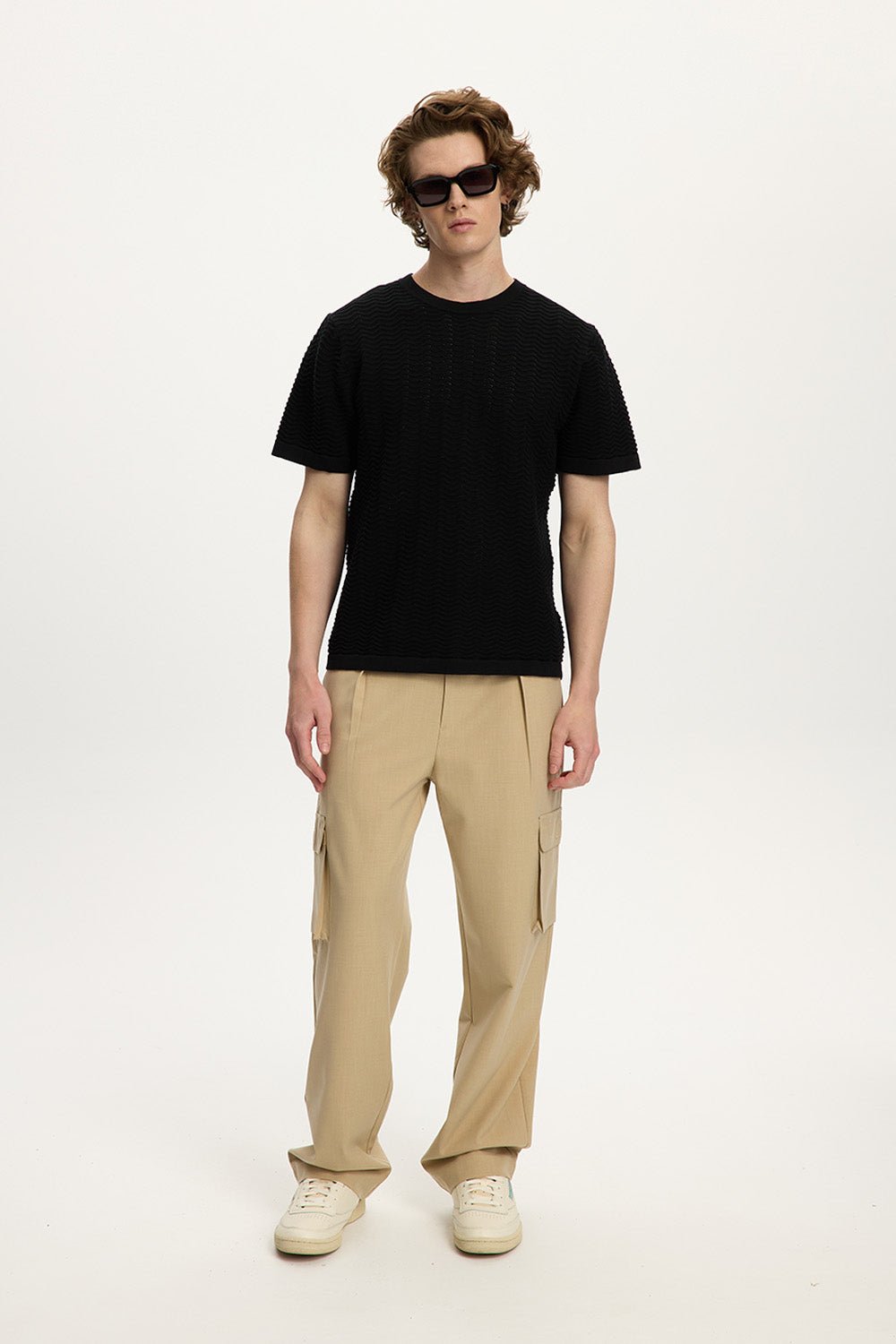 Wave Knit Tee