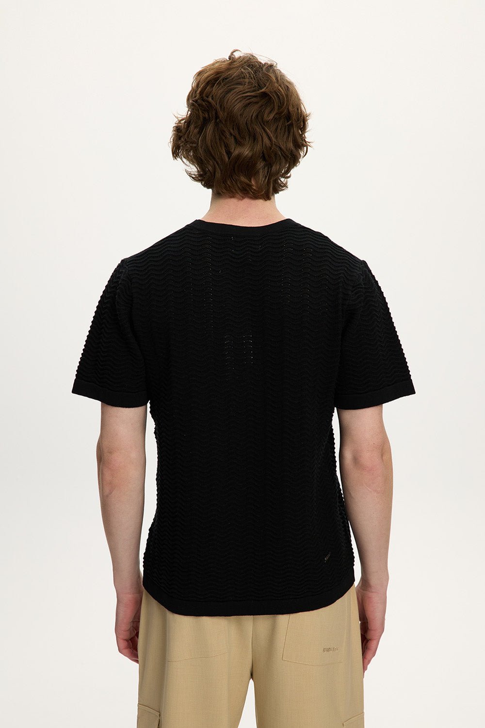 Wave Knit Tee