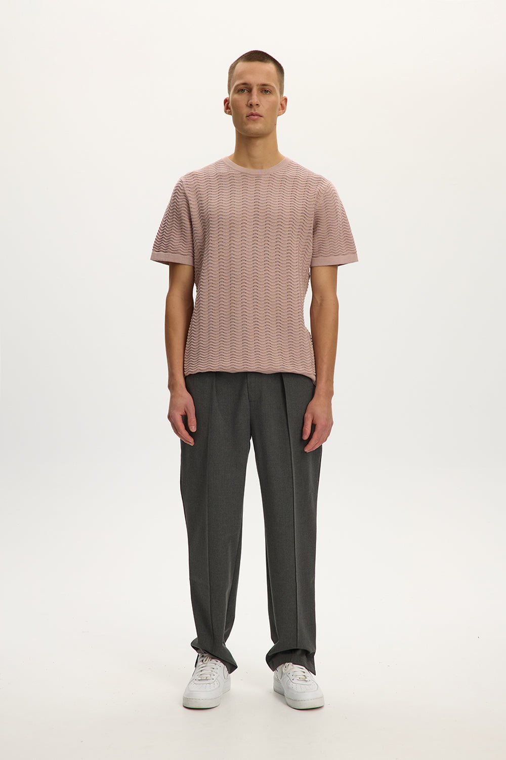 Wave Knit Tee