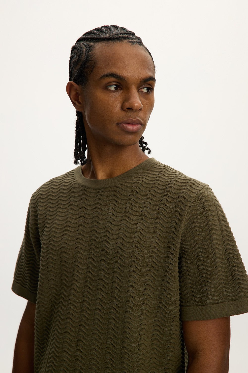 Wave Knit Tee