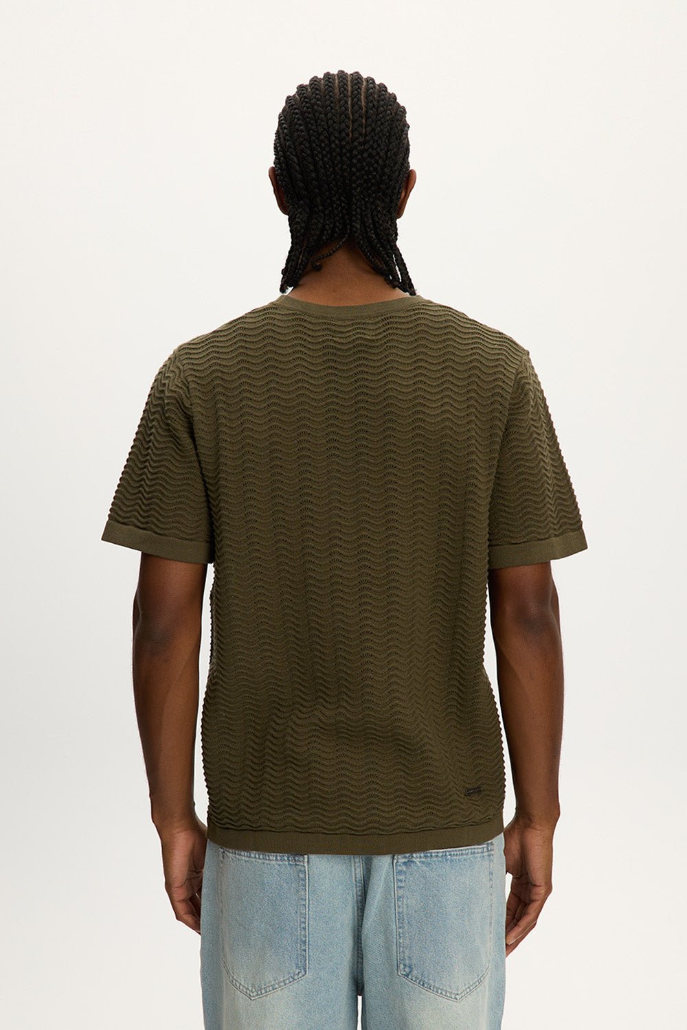 Wave Knit Tee