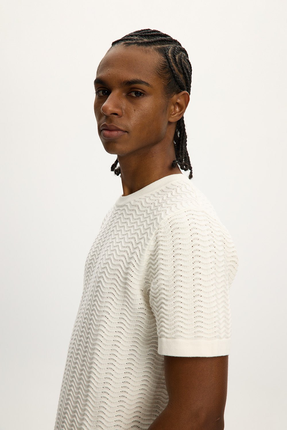Wave Knit Tee