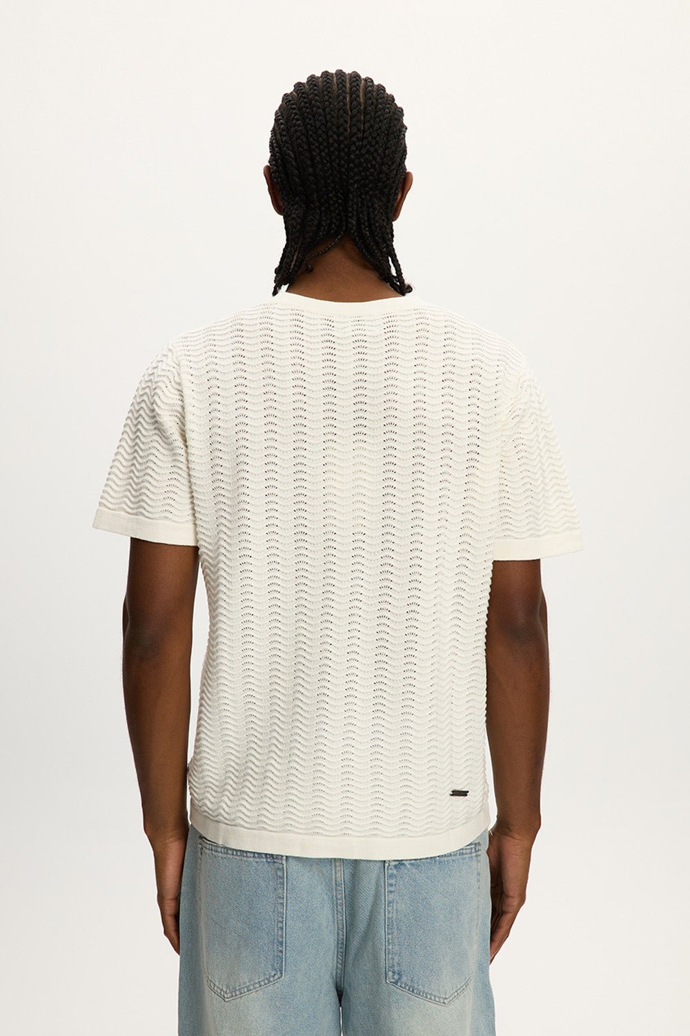 Wave Knit Tee