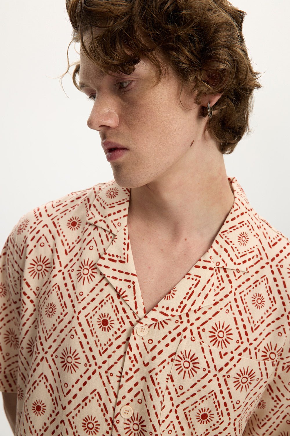 Linen Printed Yacht Shirt 2.0