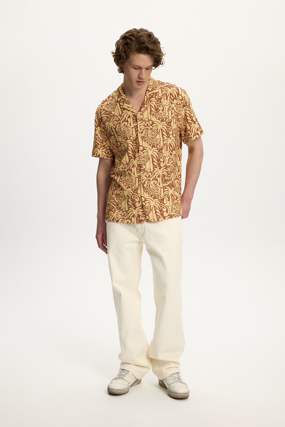 Linen Printed Yacht Shirt 2.0