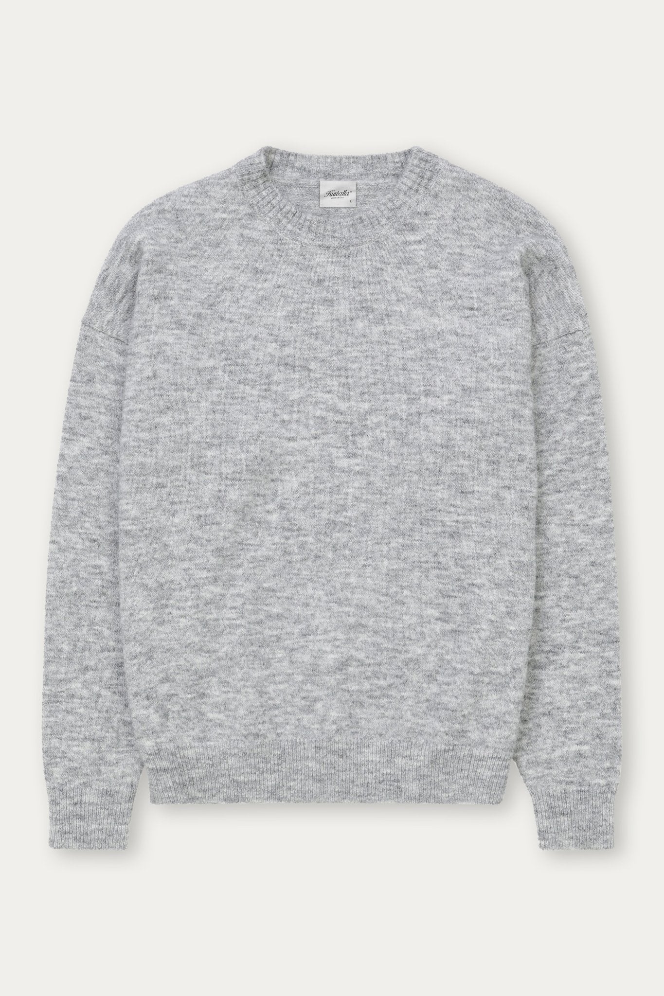 Brushed Knit Crew