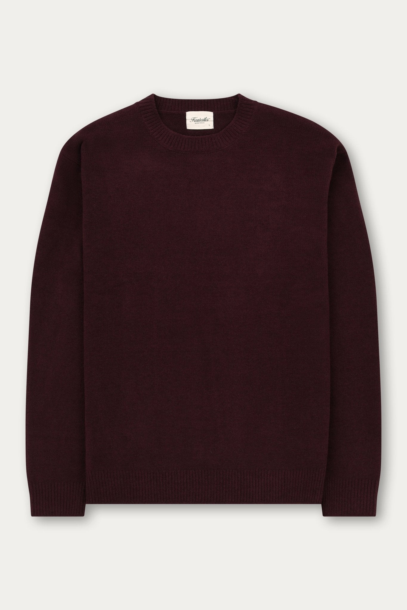 Textured Knit Crew