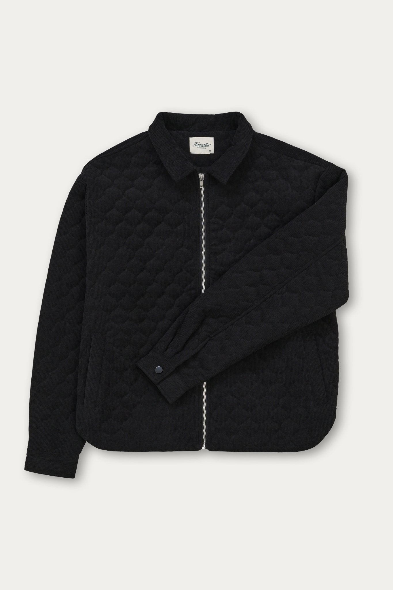 Quilted Corduroy Shacket