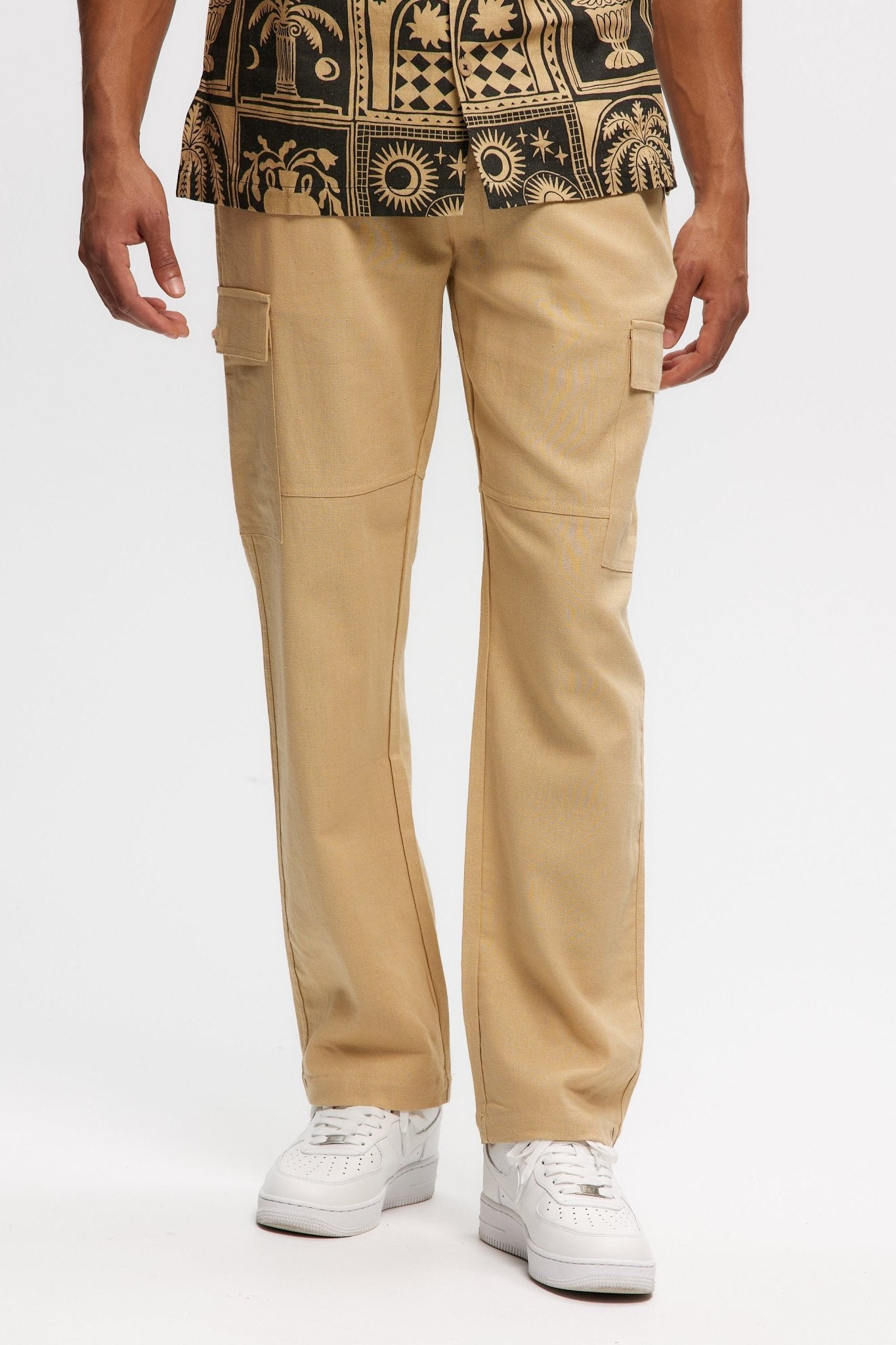 Cargo Linen Pant