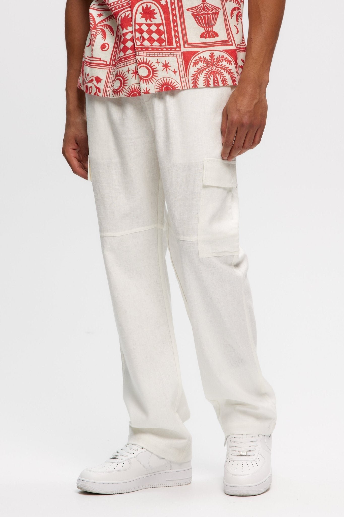 Cargo Linen Pant