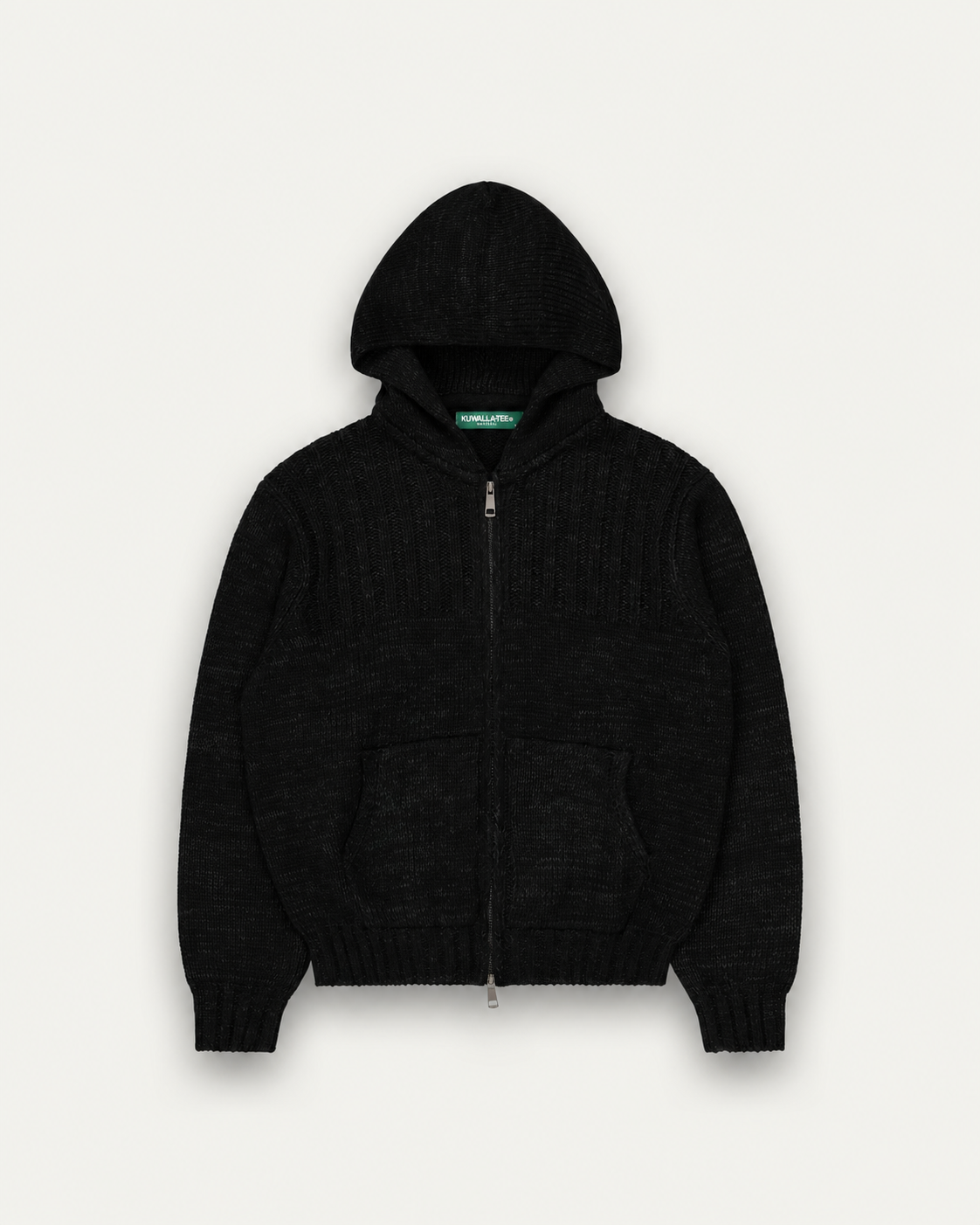 Knitted Zip Hoodie
