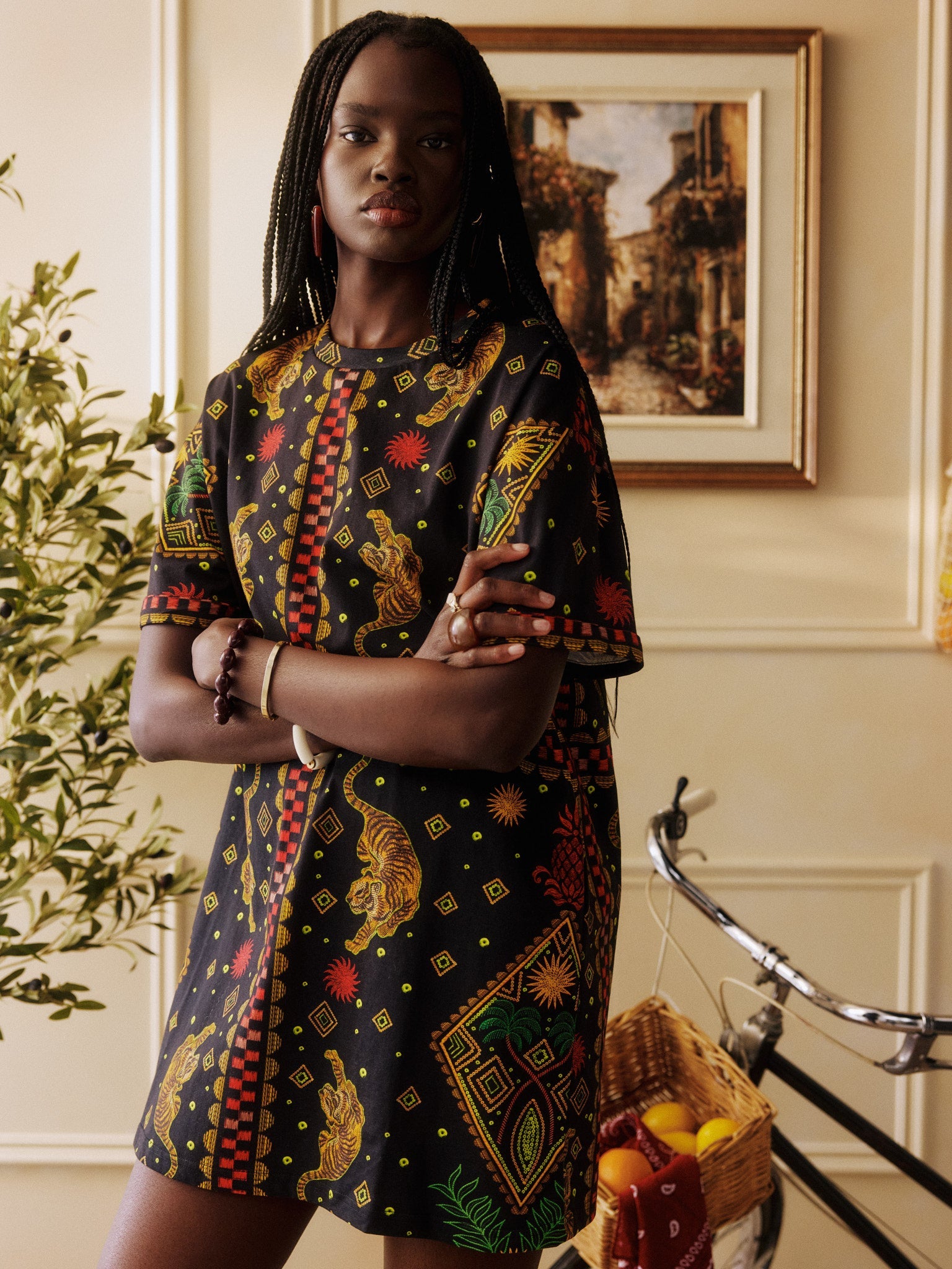 Printed Tee Dress