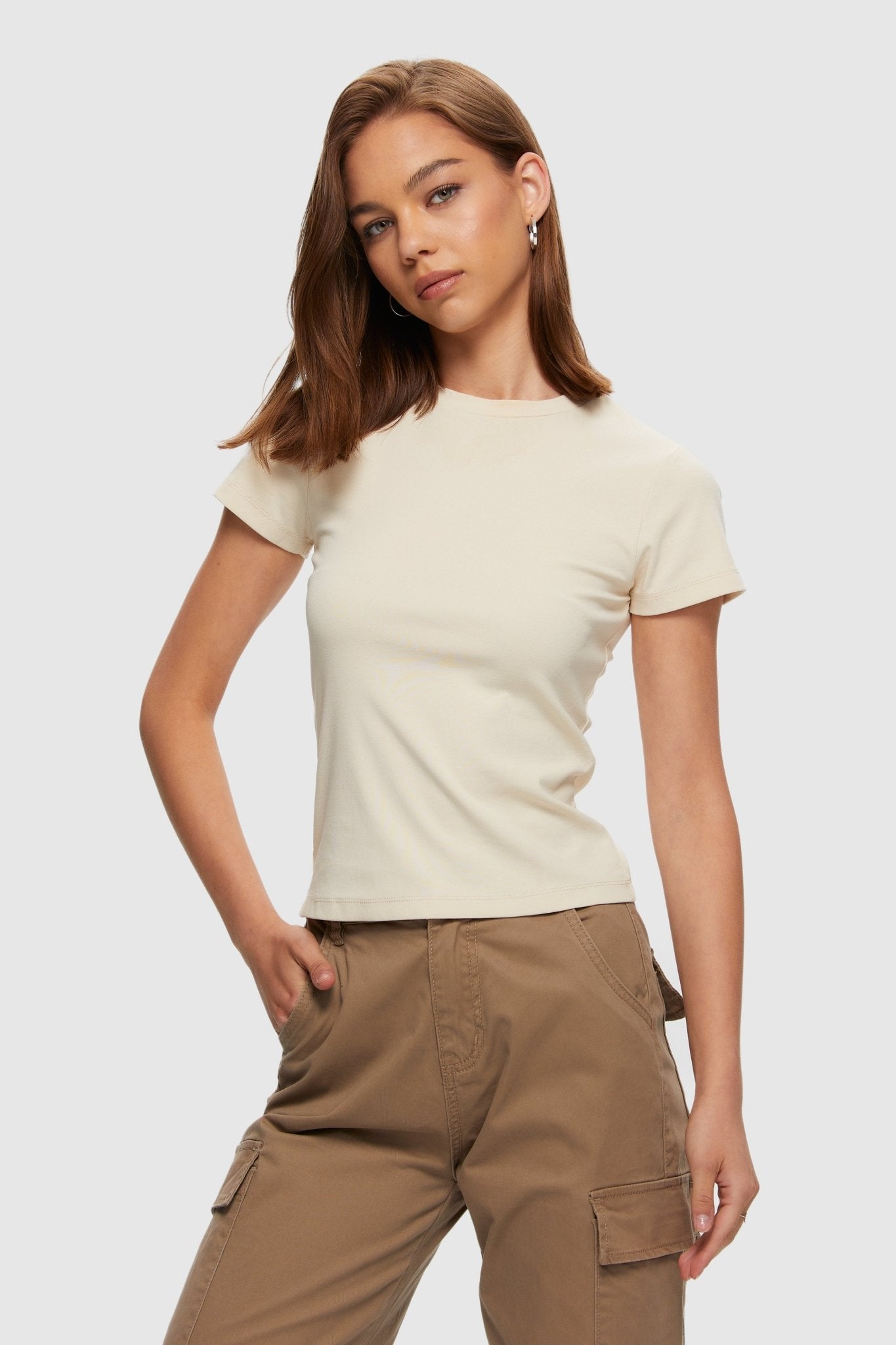 Micro Rib Tee